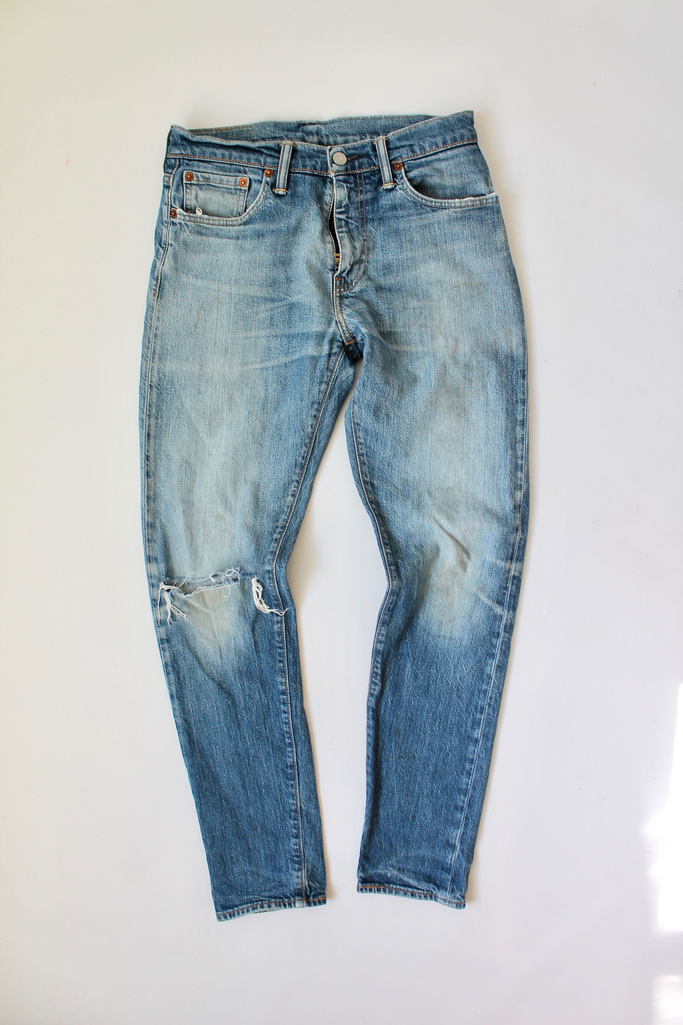 Levi's Levi's 512 red tab slim fit denim pants Size US 29 - 1 Thumbnail