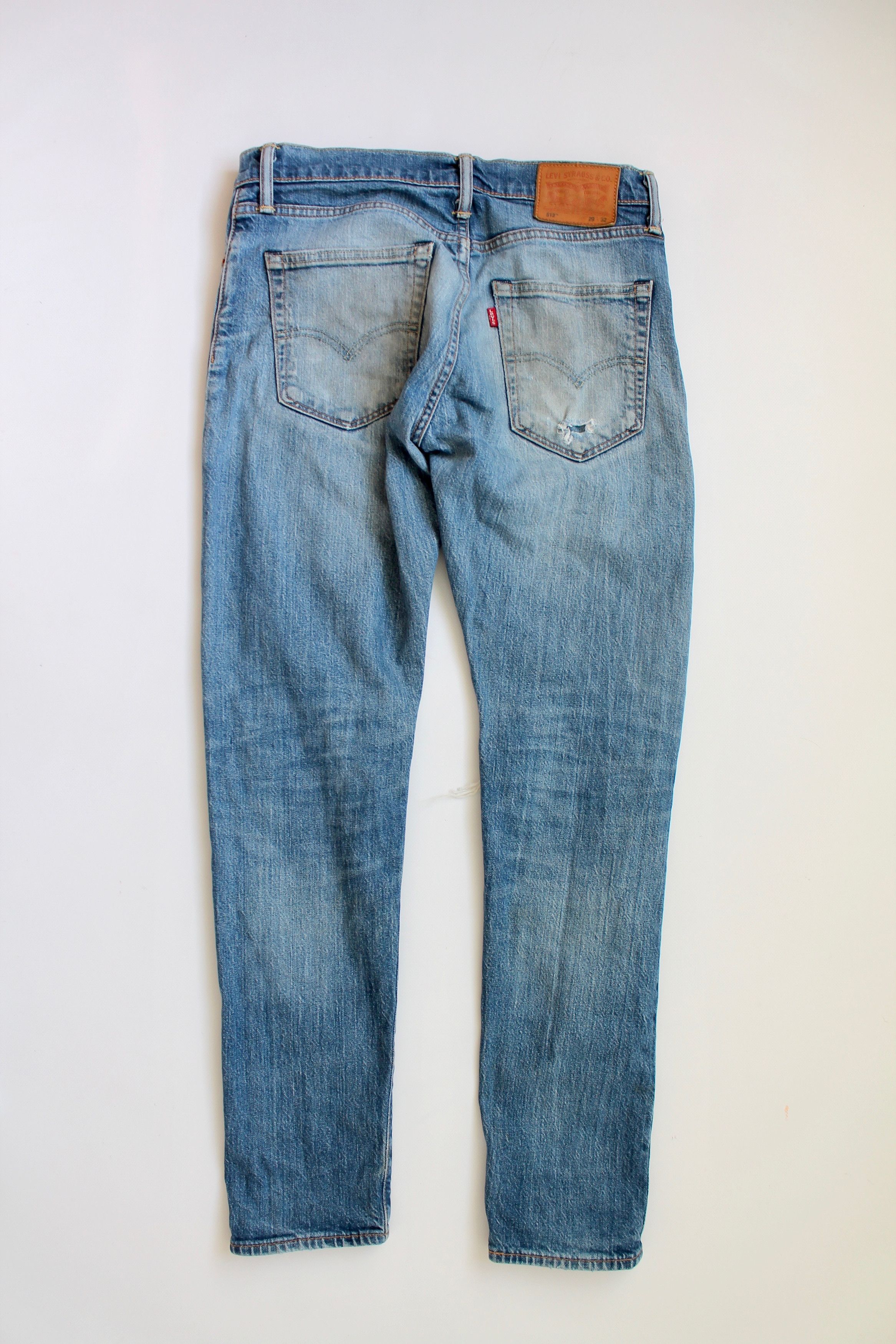 Levi's Levi's 512 red tab slim fit denim pants Size US 29 - 8 Thumbnail