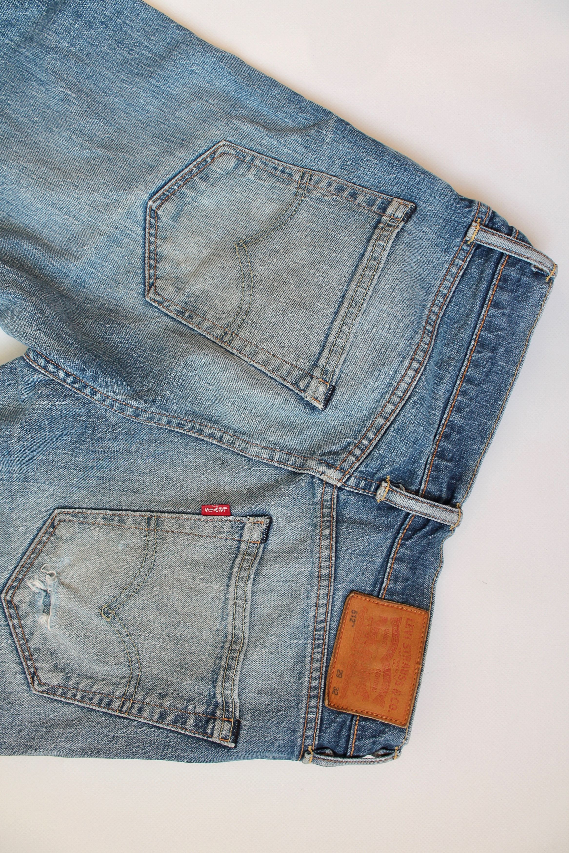 Levi's Levi's 512 red tab slim fit denim pants Size US 29 - 10 Thumbnail