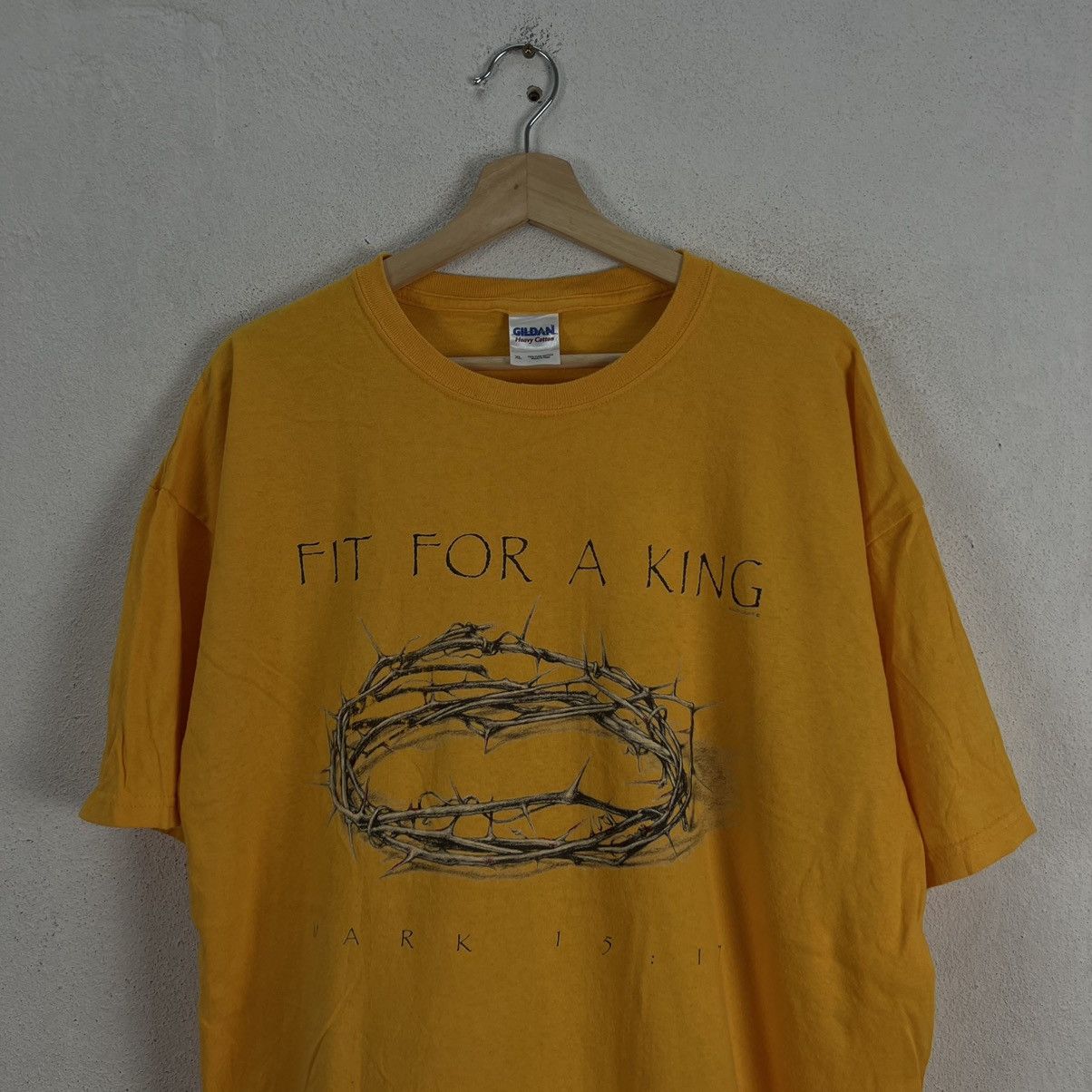 Vintage VINTAGE GILDAN TEE BIG LOGO FIT FOR A KING Size US XL / EU 56 / 4 - 3 Thumbnail
