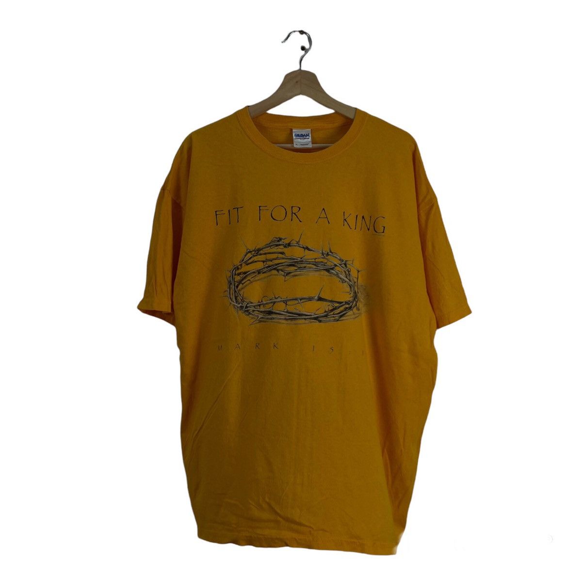 Vintage VINTAGE GILDAN TEE BIG LOGO FIT FOR A KING Size US XL / EU 56 / 4 - 1 Thumbnail