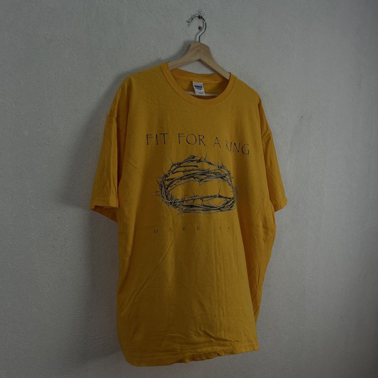 Vintage VINTAGE GILDAN TEE BIG LOGO FIT FOR A KING Size US XL / EU 56 / 4 - 2 Thumbnail