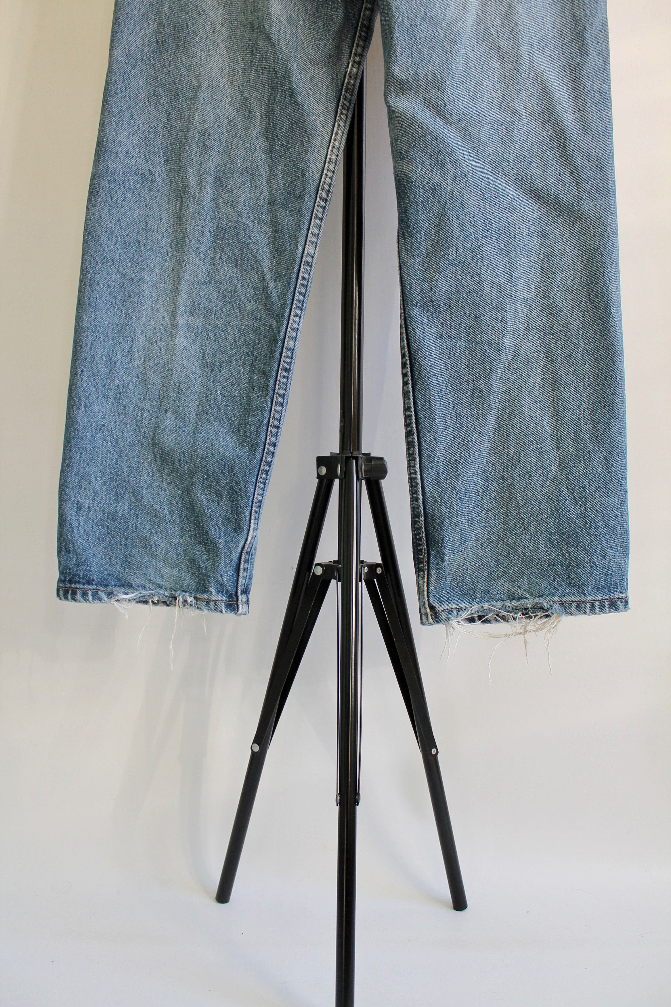 Levi's Vintage Clothing Levi's 618 Orange Tab Denim Pants made in UK 34 x 30 Size US 33 - 6 Thumbnail
