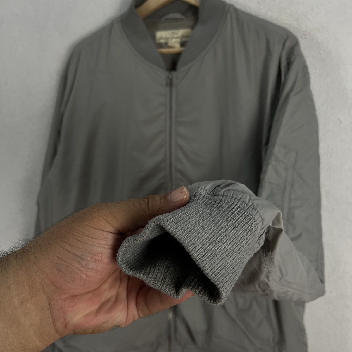 Japanese Brand VINTAGE BOMBER JACKET H&M JAPAN LOGG Size US L / EU 52-54 / 3 - 7 Thumbnail