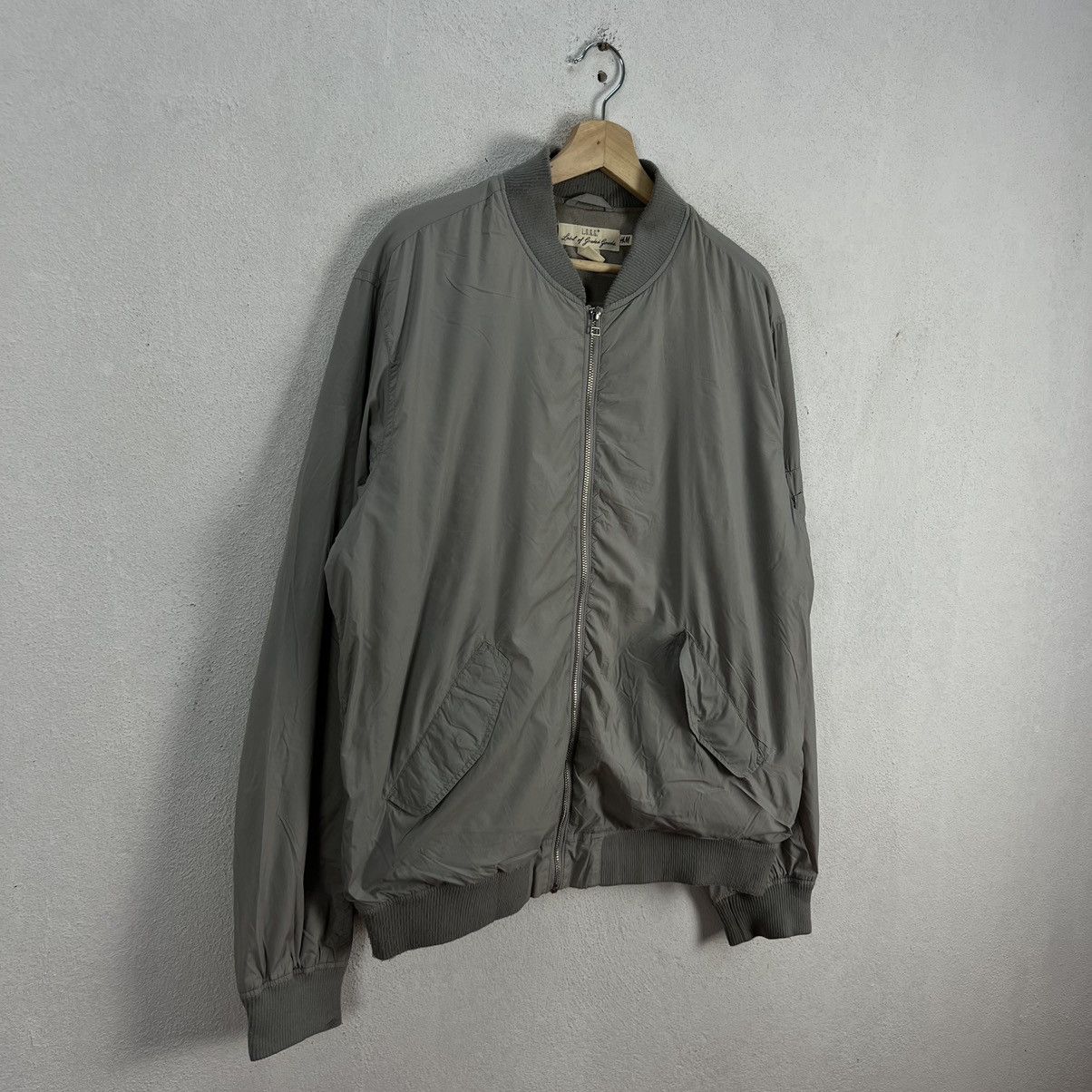 Japanese Brand VINTAGE BOMBER JACKET H&M JAPAN LOGG Size US L / EU 52-54 / 3 - 2 Thumbnail