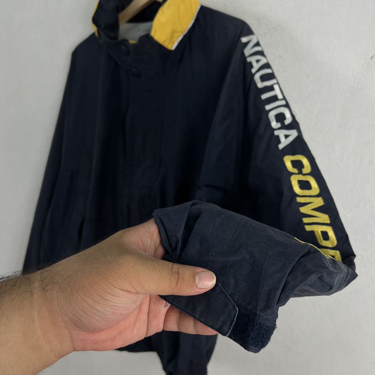 Japanese Brand VINTAGE NAUTICA COMPETITION ZIPPER JACKET BIG LOGO Size US XL / EU 56 / 4 - 5 Thumbnail