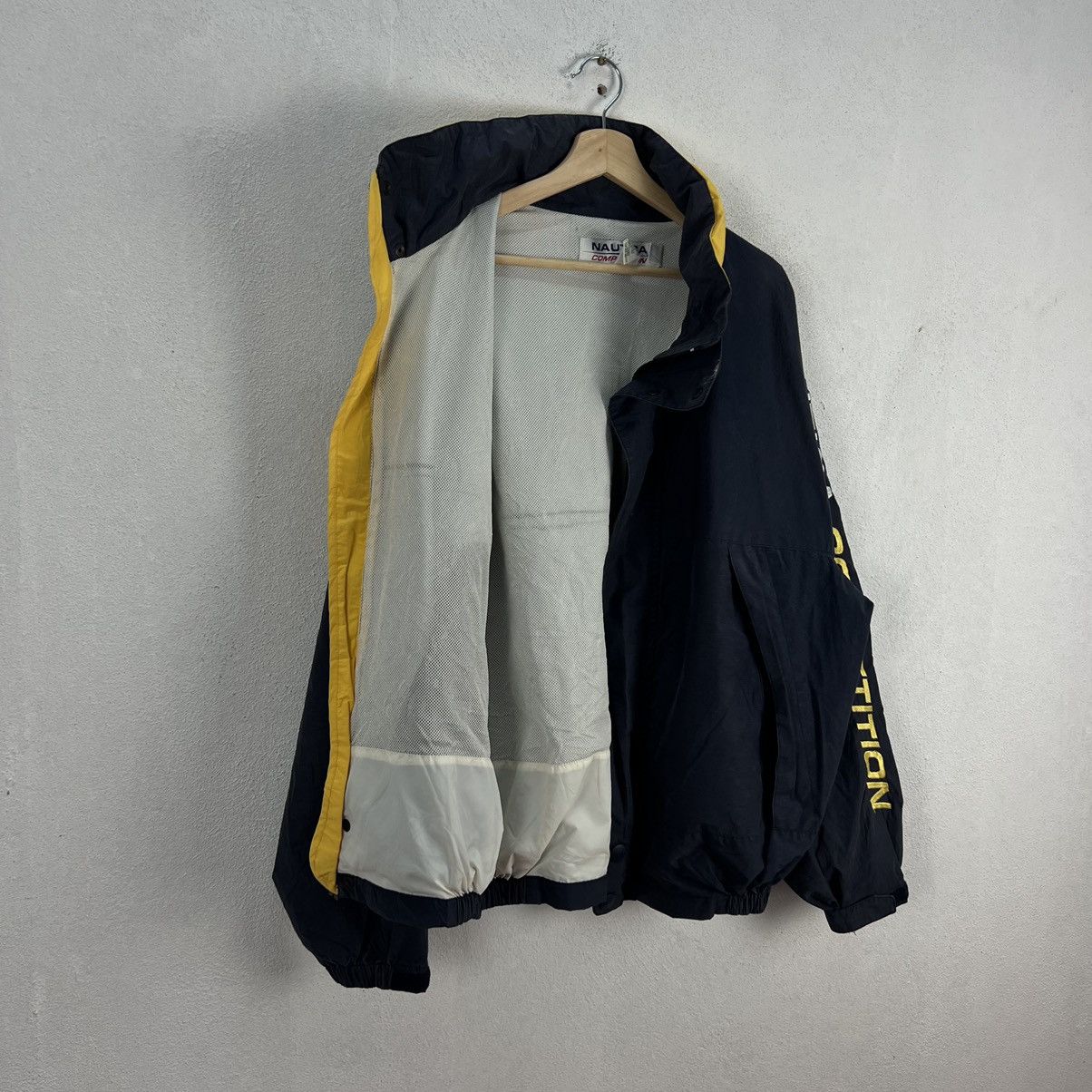 Japanese Brand VINTAGE NAUTICA COMPETITION ZIPPER JACKET BIG LOGO Size US XL / EU 56 / 4 - 11 Thumbnail