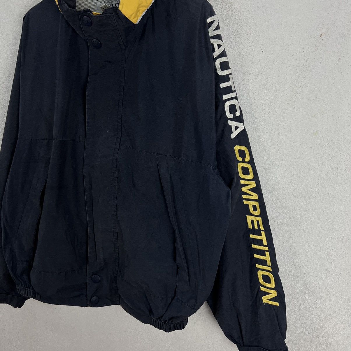 Japanese Brand VINTAGE NAUTICA COMPETITION ZIPPER JACKET BIG LOGO Size US XL / EU 56 / 4 - 4 Thumbnail
