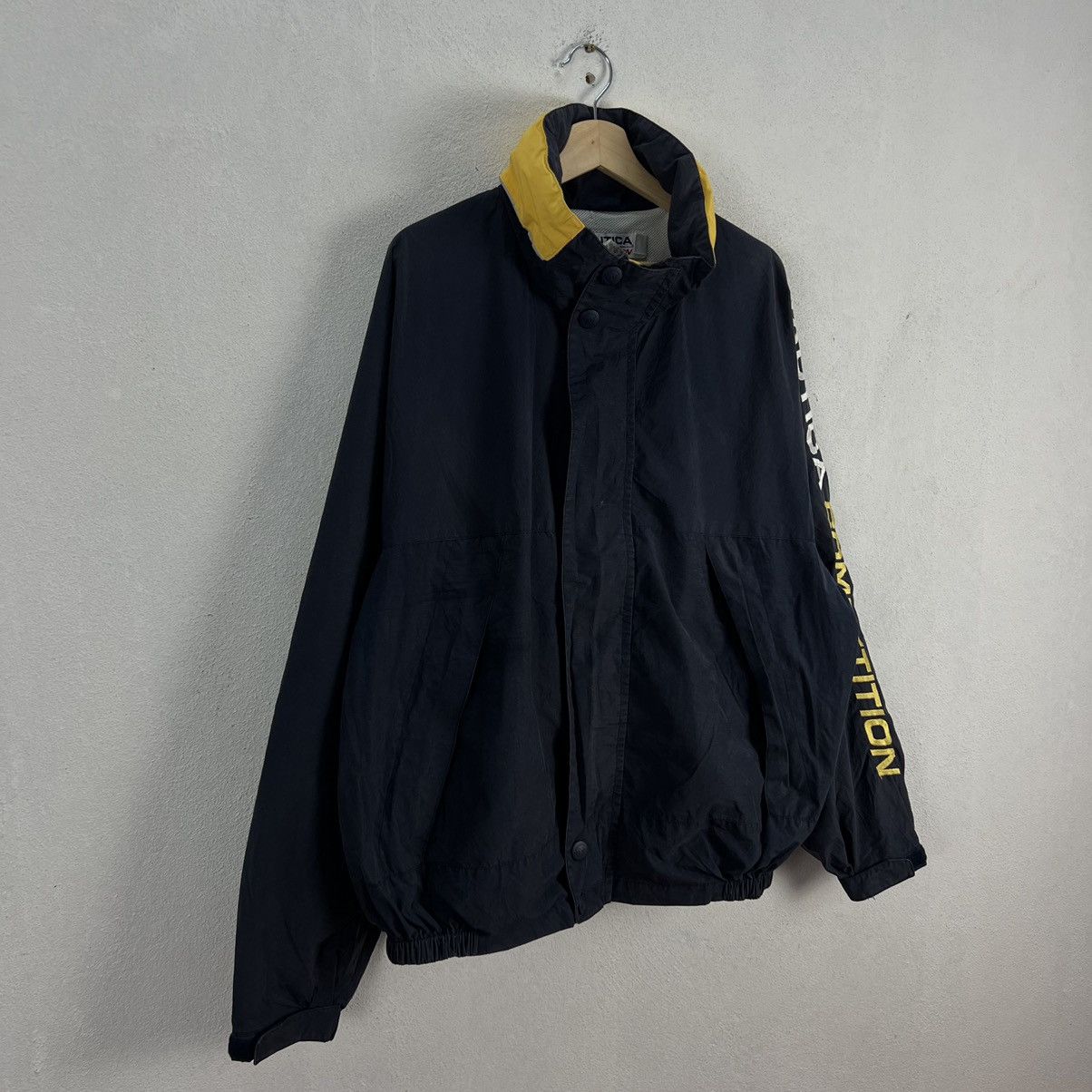 Japanese Brand VINTAGE NAUTICA COMPETITION ZIPPER JACKET BIG LOGO Size US XL / EU 56 / 4 - 2 Thumbnail