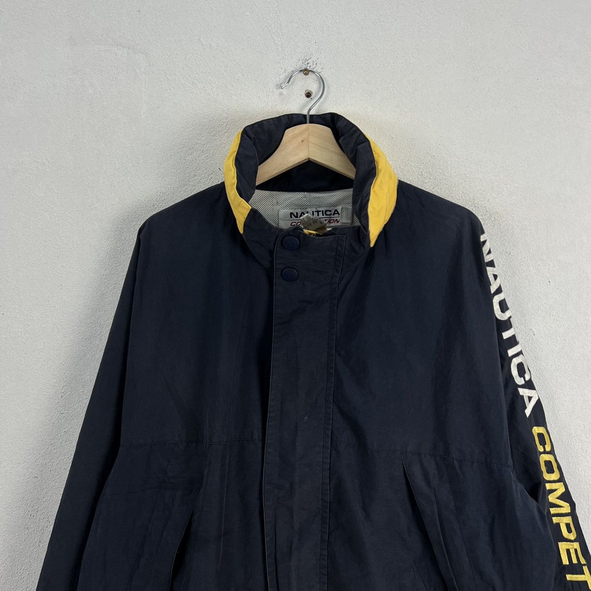 Japanese Brand VINTAGE NAUTICA COMPETITION ZIPPER JACKET BIG LOGO Size US XL / EU 56 / 4 - 3 Thumbnail