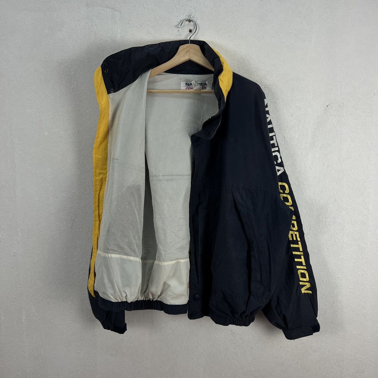 Japanese Brand VINTAGE NAUTICA COMPETITION ZIPPER JACKET BIG LOGO Size US XL / EU 56 / 4 - 10 Thumbnail