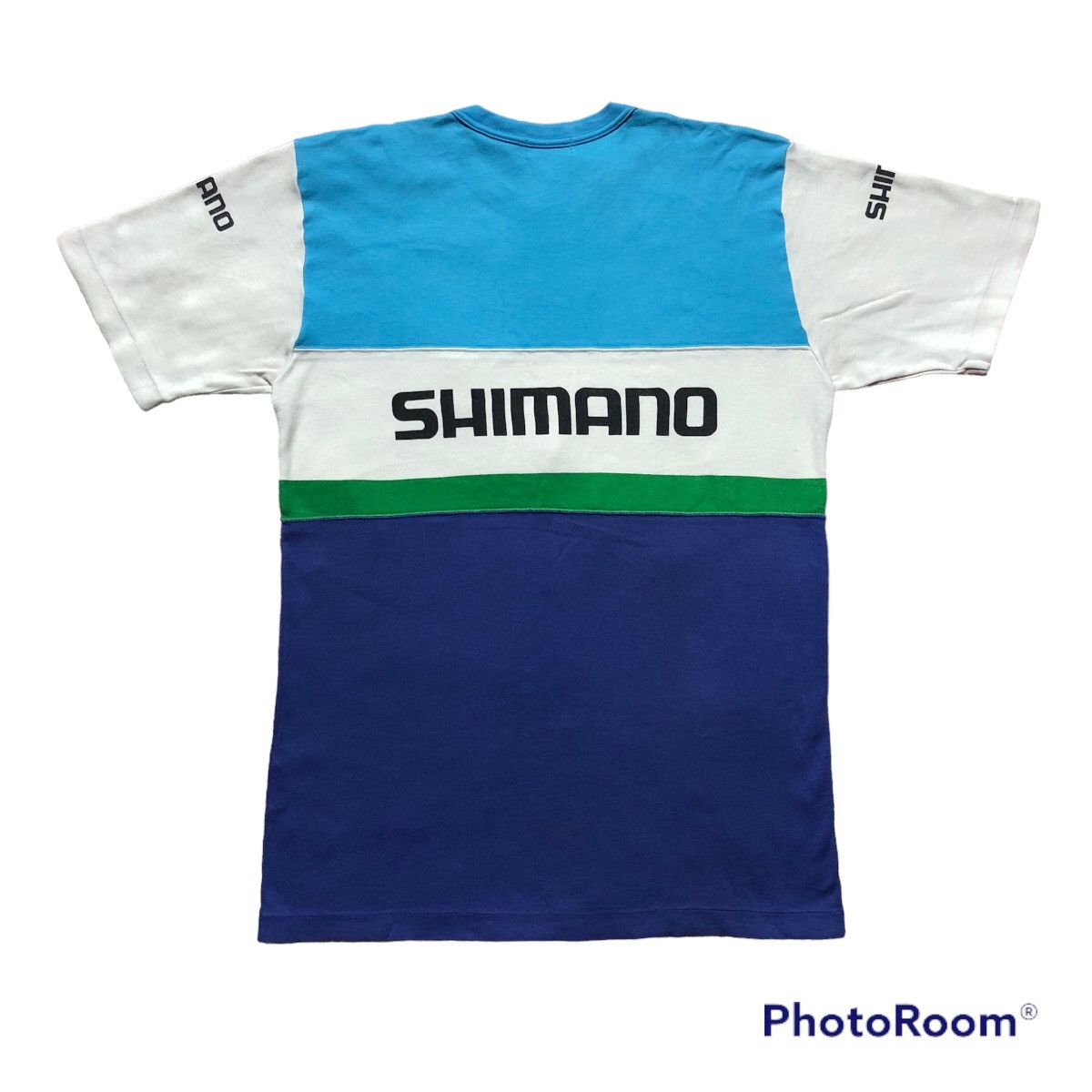 Japanese Brand × Vintage Rare‼️🔥Vintage 80's Shimano Cycling T-Shirt Size US S / EU 44-46 / 1 - 2 Thumbnail