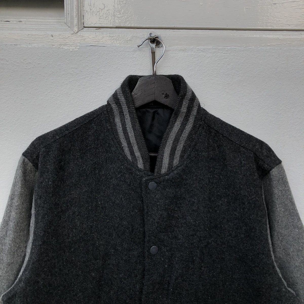 Japanese Brand VINTAGE VARSITT JACKET JAPANESE BRAND PLAIN Size US M / EU 48-50 / 2 - 3 Thumbnail