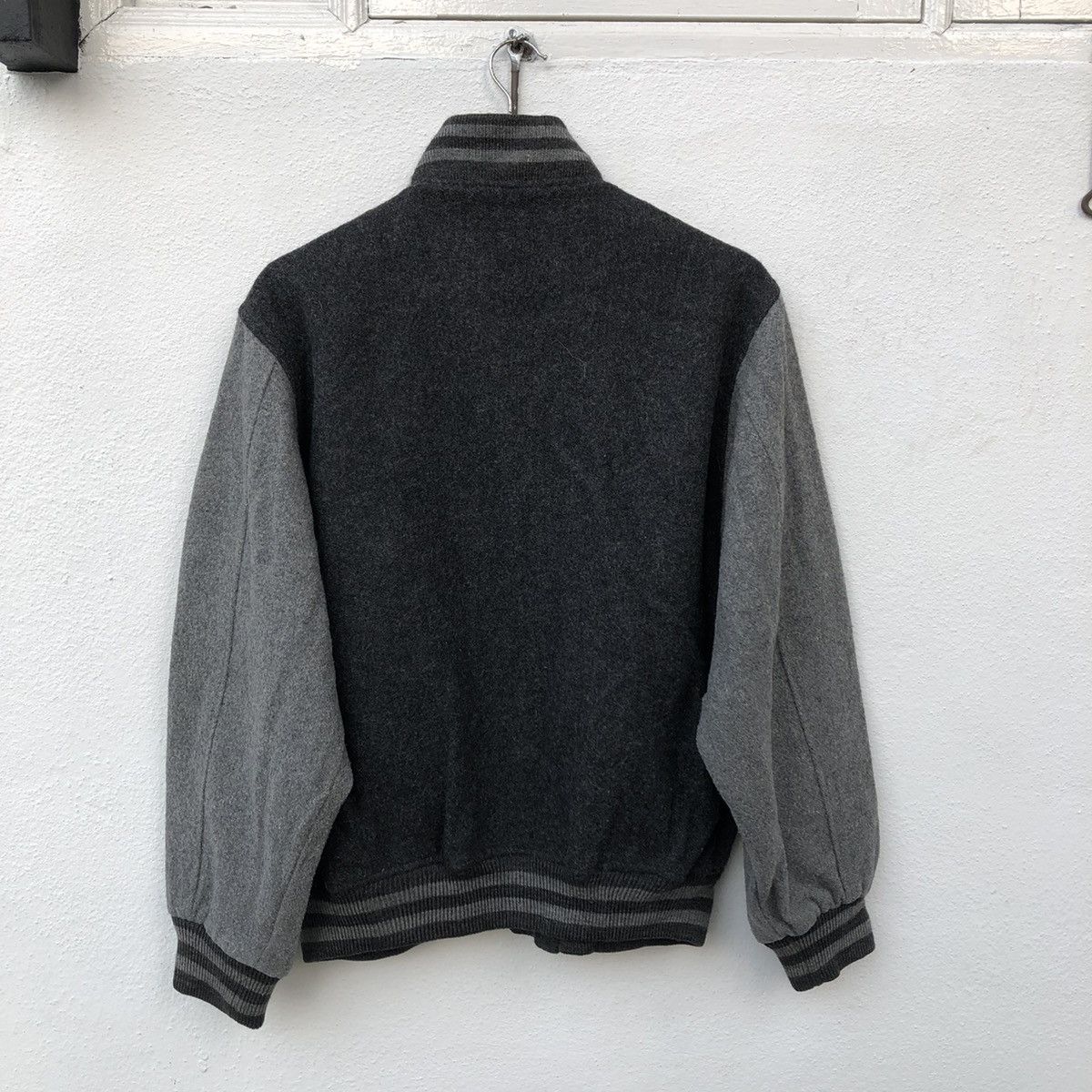 Japanese Brand VINTAGE VARSITT JACKET JAPANESE BRAND PLAIN Size US M / EU 48-50 / 2 - 6 Thumbnail