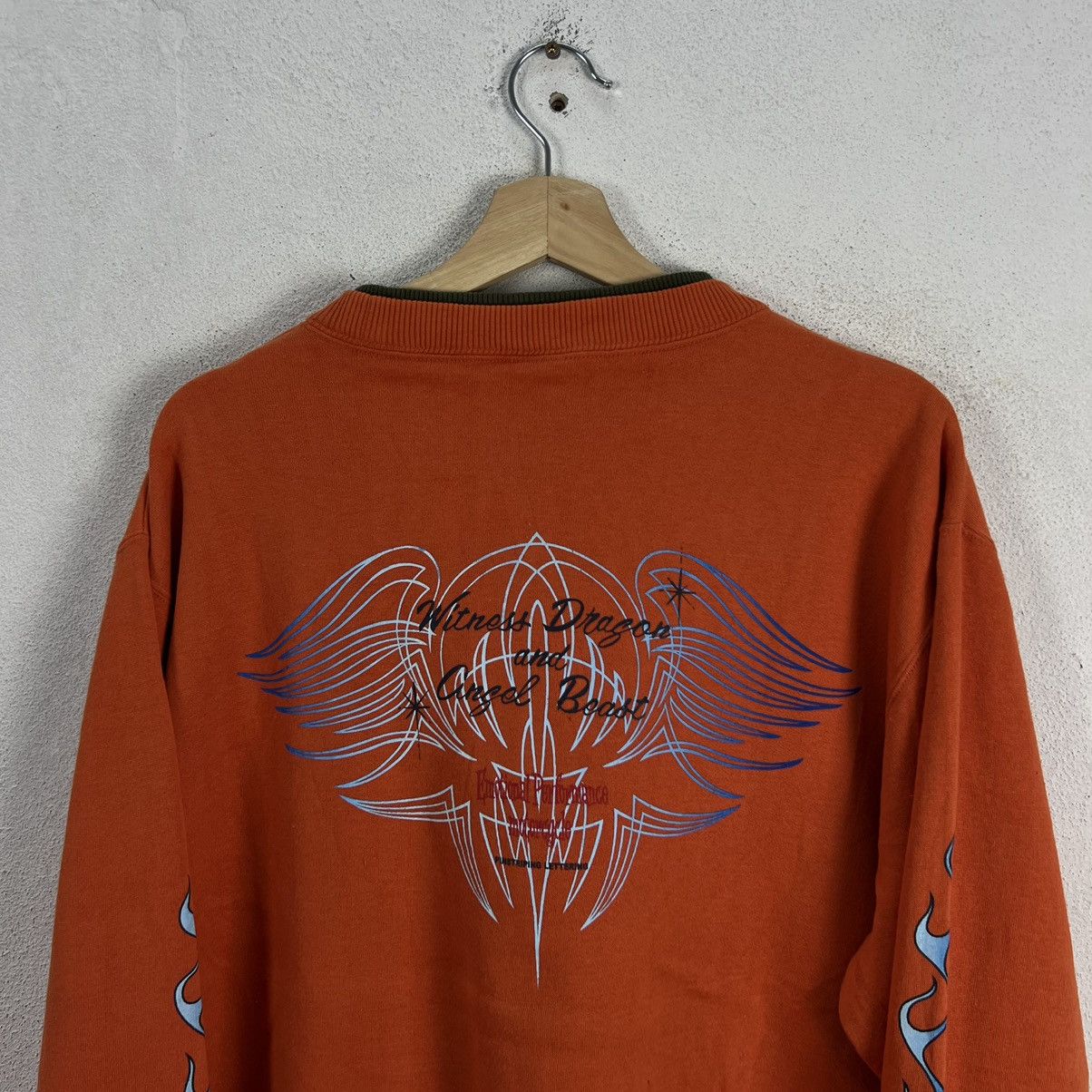 Japanese Brand RARE EMOTIONAL PERFORMANCE SWEATSHIRT BIG LOGO PUNK STYLE Size US L / EU 52-54 / 3 - 10 Thumbnail