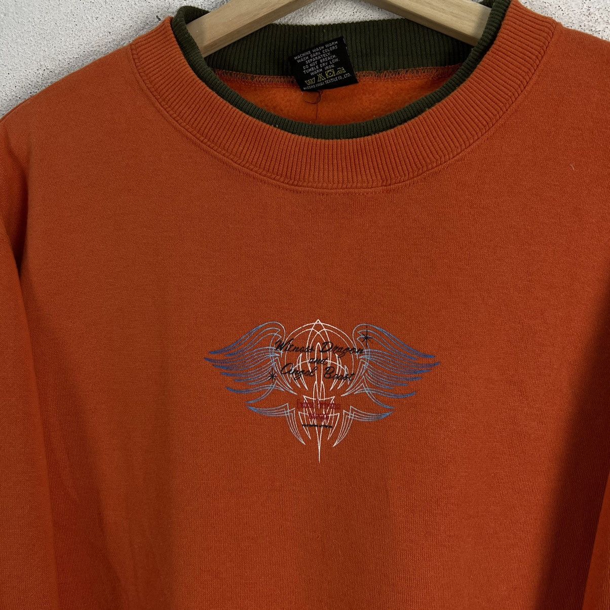 Japanese Brand RARE EMOTIONAL PERFORMANCE SWEATSHIRT BIG LOGO PUNK STYLE Size US L / EU 52-54 / 3 - 4 Thumbnail