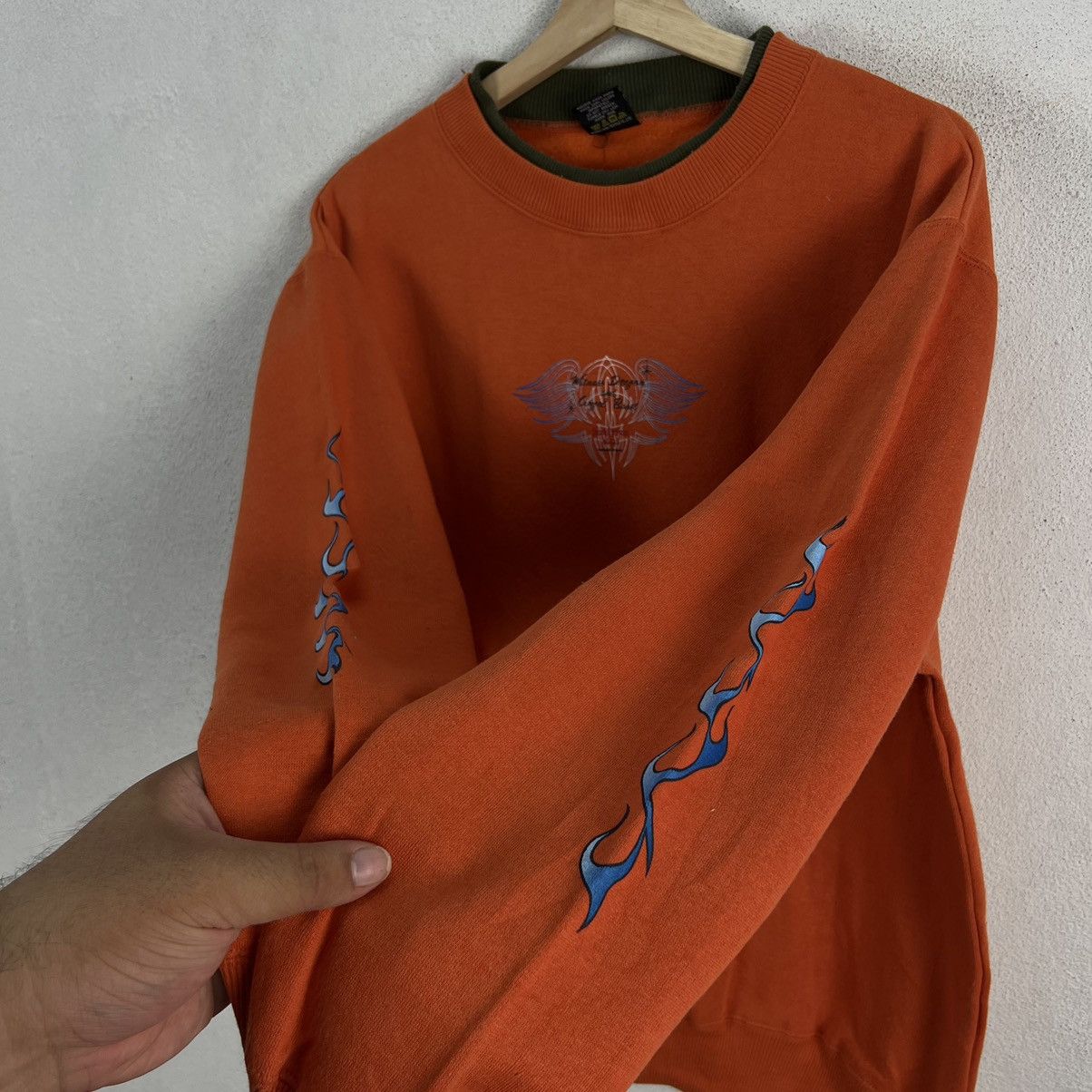 Japanese Brand RARE EMOTIONAL PERFORMANCE SWEATSHIRT BIG LOGO PUNK STYLE Size US L / EU 52-54 / 3 - 6 Thumbnail