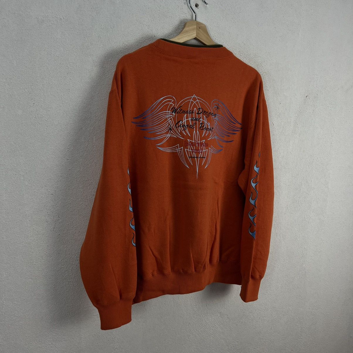 Japanese Brand RARE EMOTIONAL PERFORMANCE SWEATSHIRT BIG LOGO PUNK STYLE Size US L / EU 52-54 / 3 - 9 Thumbnail