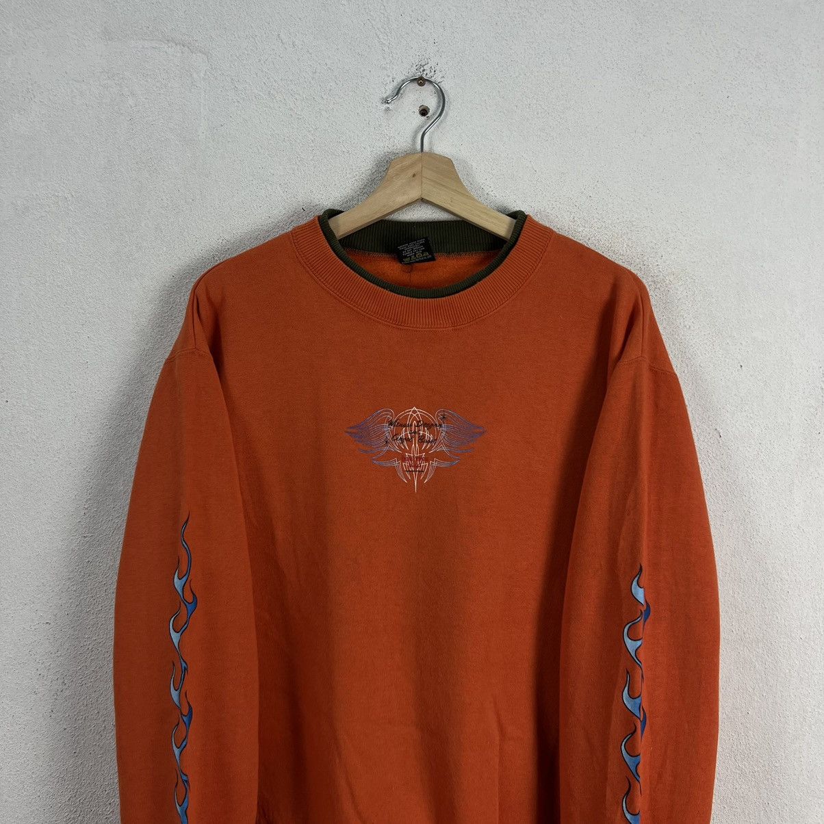 Japanese Brand RARE EMOTIONAL PERFORMANCE SWEATSHIRT BIG LOGO PUNK STYLE Size US L / EU 52-54 / 3 - 3 Thumbnail