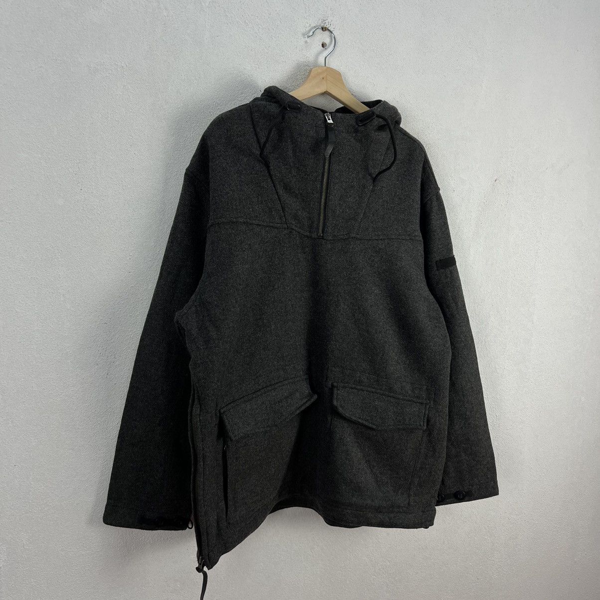 Japanese Brand VERY RARE CARGO MULTI POCKET JACKET WOOL GAP MILITARY STYLE Size US M / EU 48-50 / 2 - 2 Thumbnail