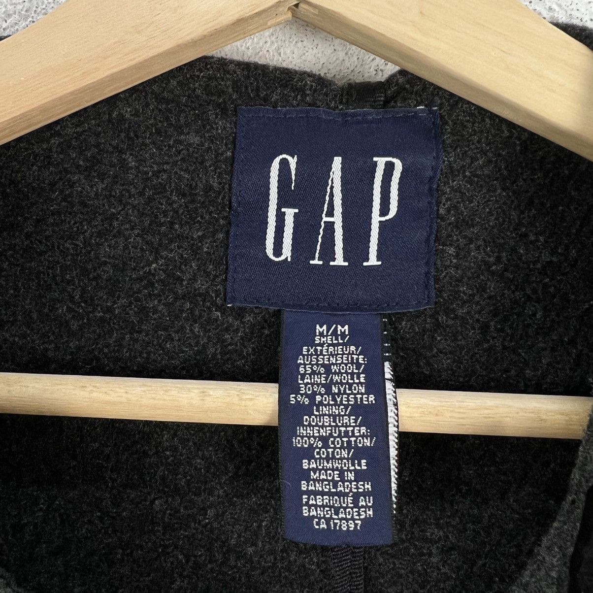 Japanese Brand VERY RARE CARGO MULTI POCKET JACKET WOOL GAP MILITARY STYLE Size US M / EU 48-50 / 2 - 15 Thumbnail