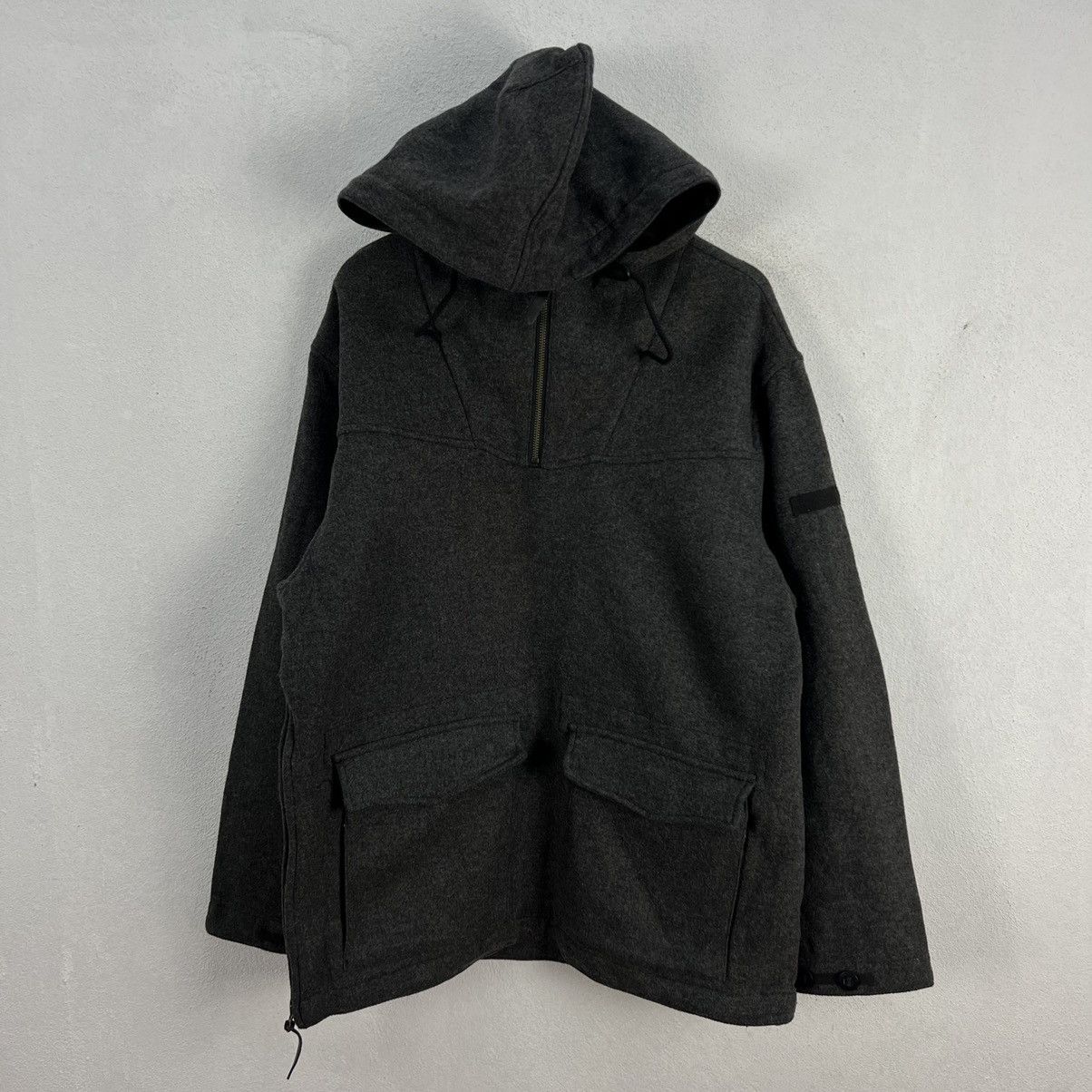 Japanese Brand VERY RARE CARGO MULTI POCKET JACKET WOOL GAP MILITARY STYLE Size US M / EU 48-50 / 2 - 9 Thumbnail