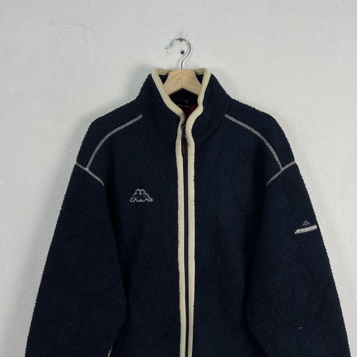 Japanese Brand VINTAGE FLEECE JACKET KAPPA STREET WEAR STYLE DESIGN Size US L / EU 52-54 / 3 - 3 Thumbnail