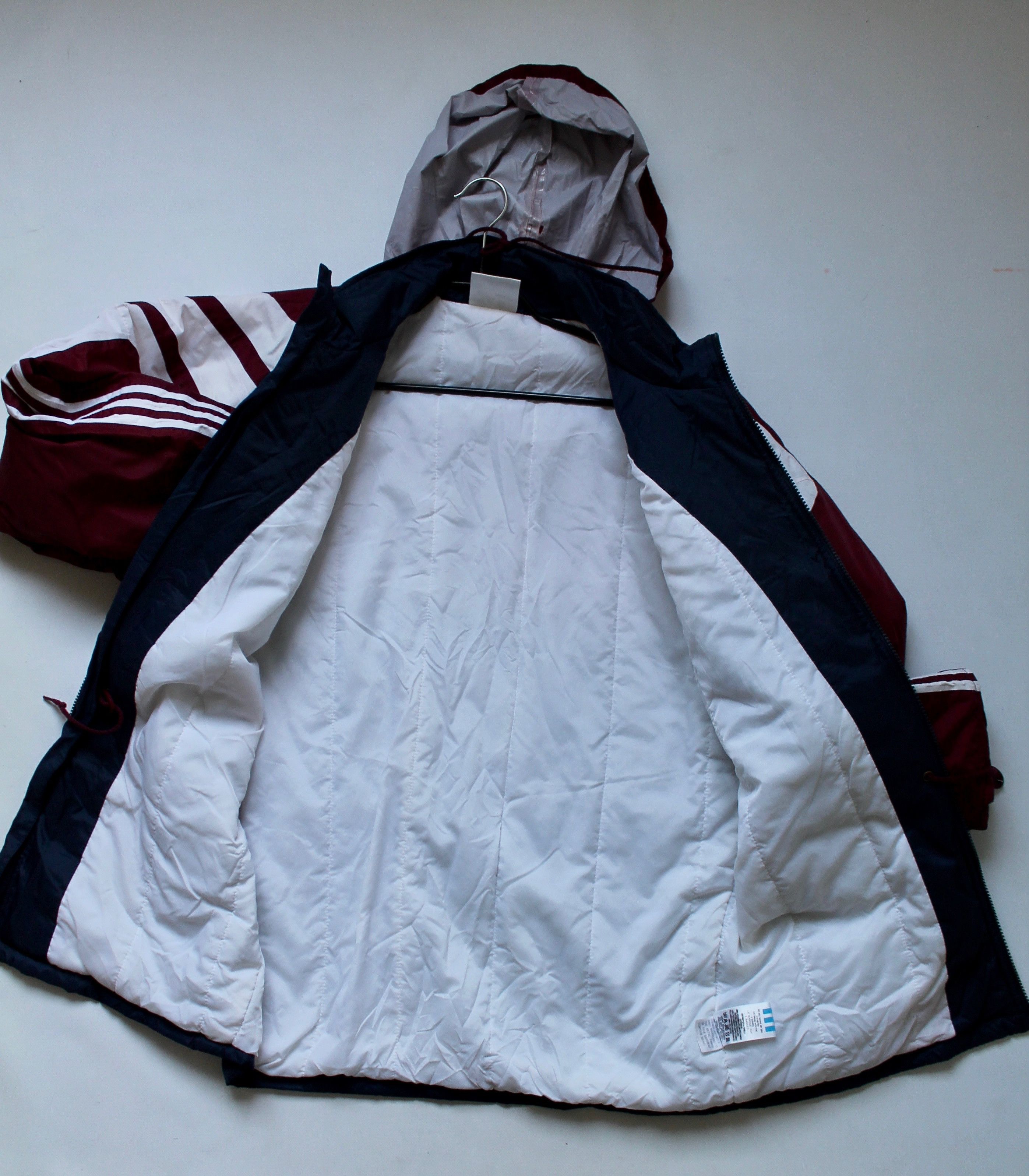 Adidas ADIDAS ORIGINALS Vintage Parka Coat Jacket Blue Size US S / EU 44-46 / 1 - 11 Thumbnail