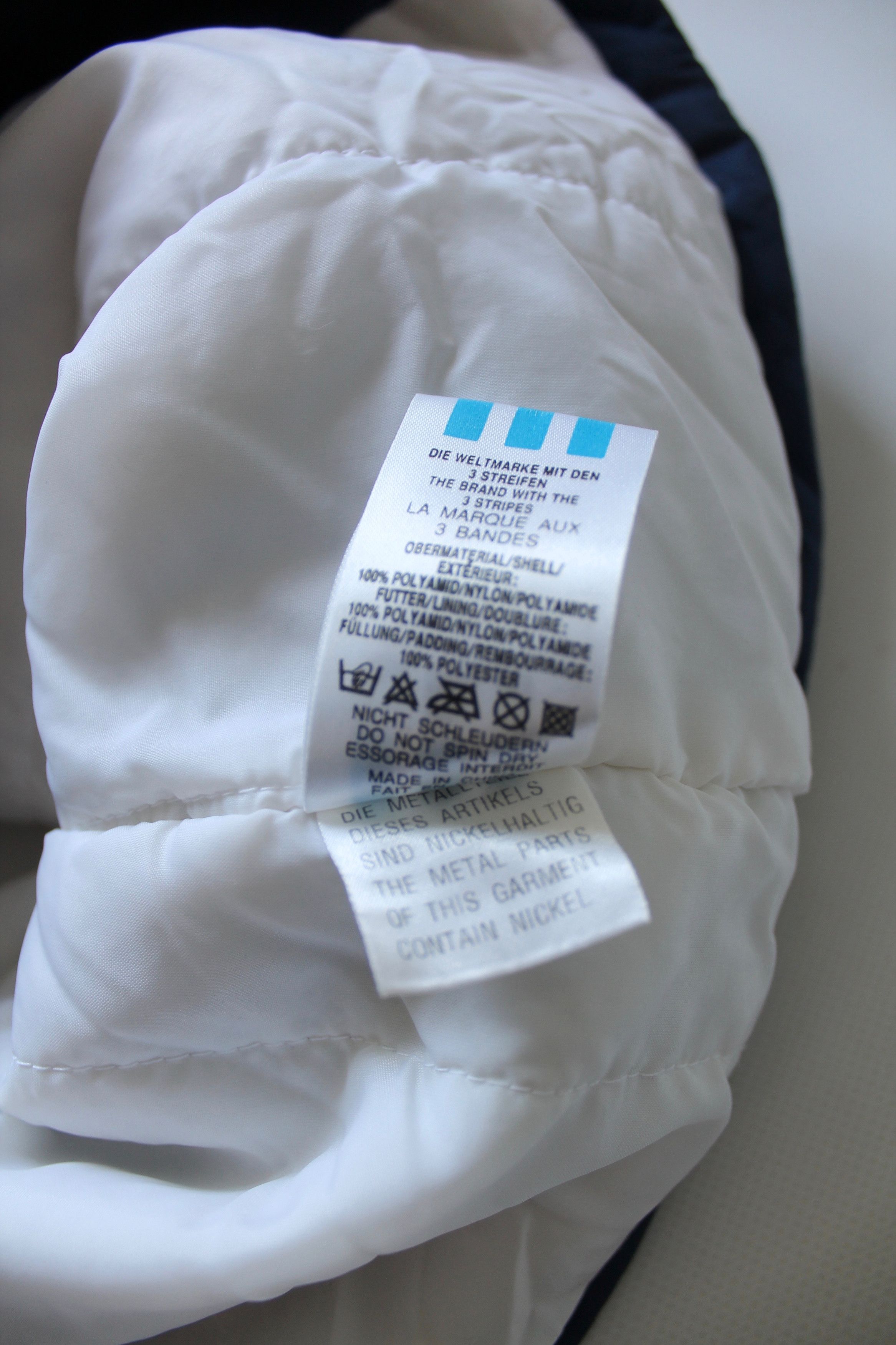 Adidas ADIDAS ORIGINALS Vintage Parka Coat Jacket Blue Size US S / EU 44-46 / 1 - 10 Thumbnail