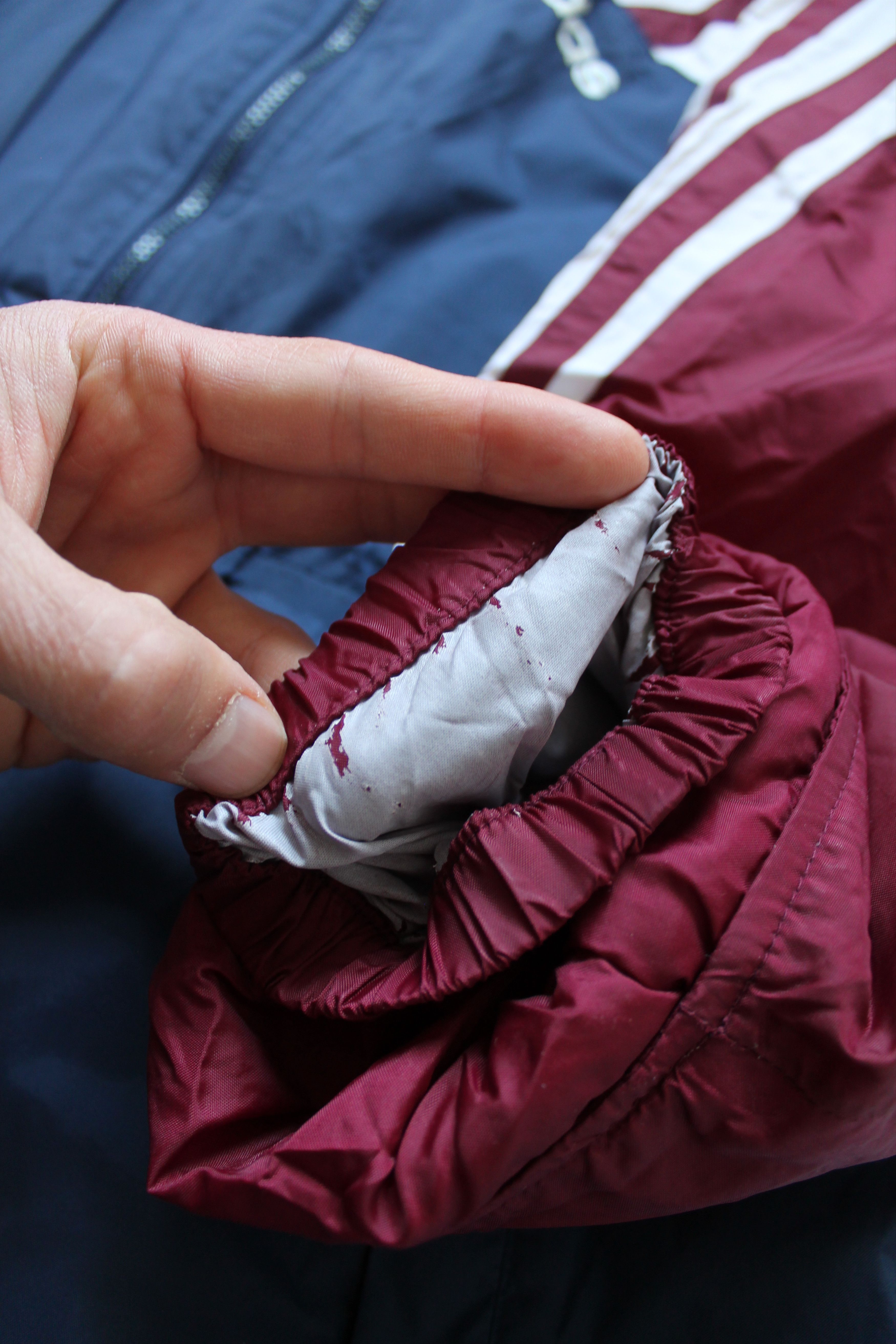 Adidas ADIDAS ORIGINALS Vintage Parka Coat Jacket Blue Size US S / EU 44-46 / 1 - 7 Thumbnail