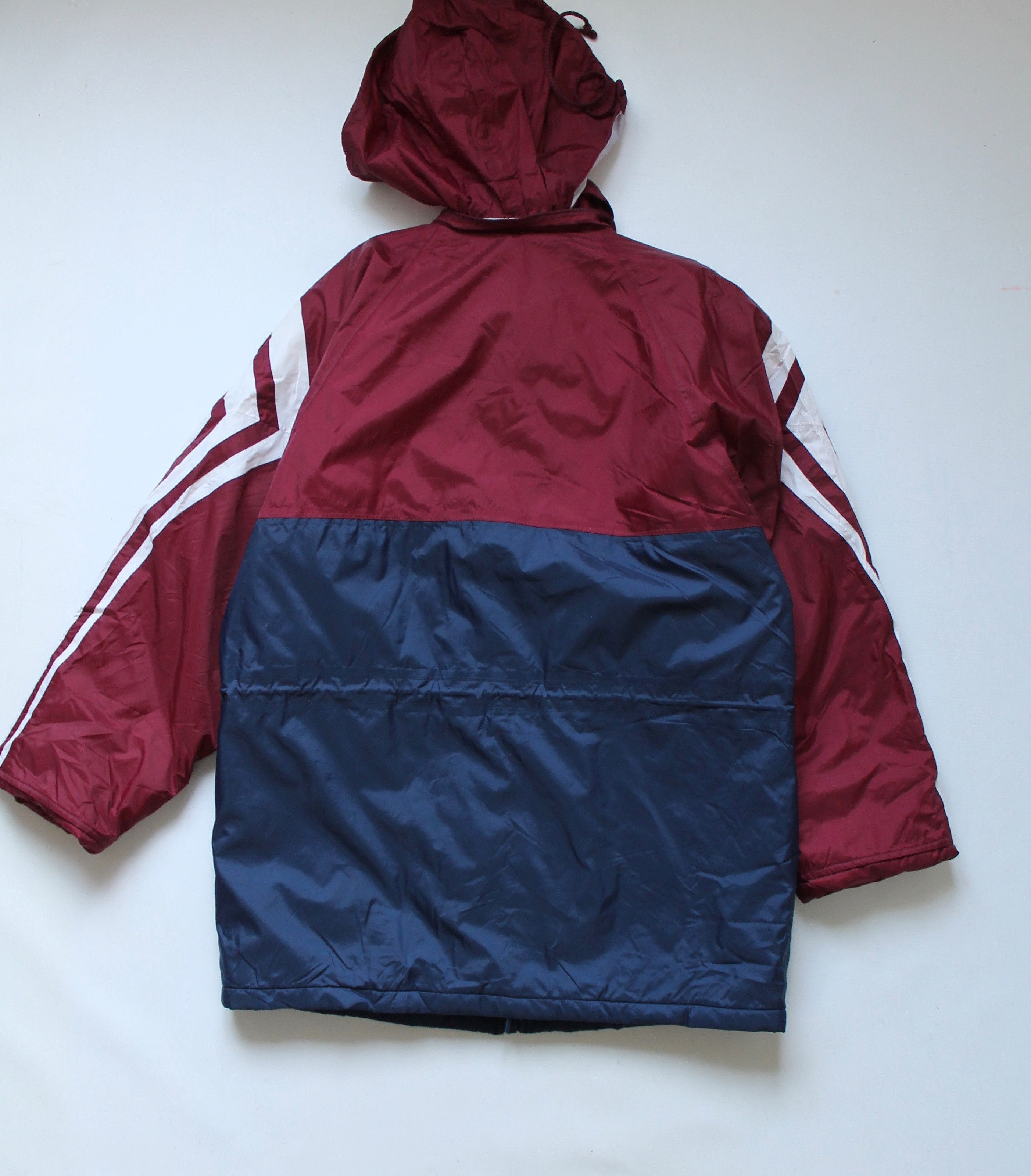Adidas ADIDAS ORIGINALS Vintage Parka Coat Jacket Blue Size US S / EU 44-46 / 1 - 14 Thumbnail