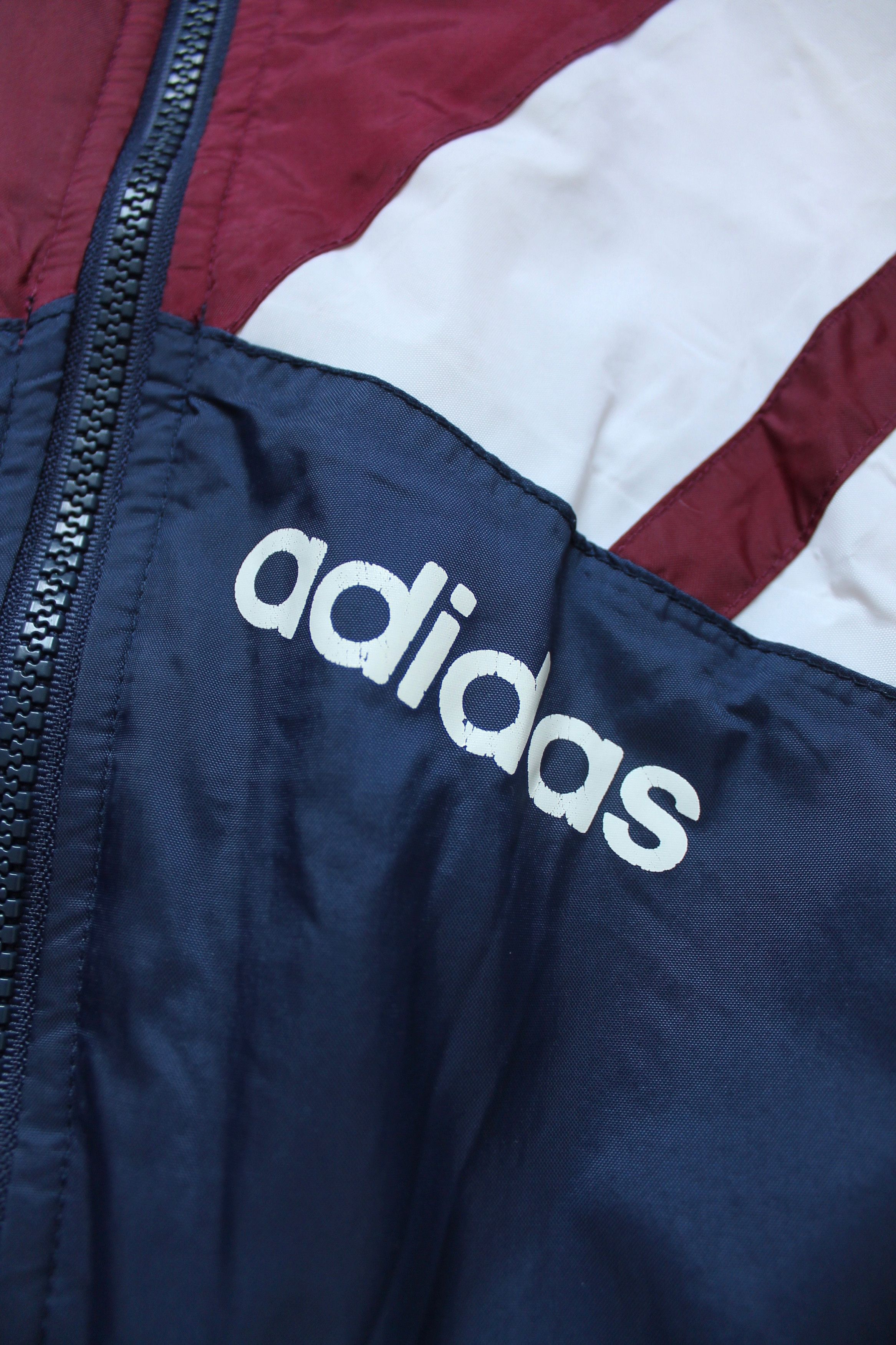 Adidas ADIDAS ORIGINALS Vintage Parka Coat Jacket Blue Size US S / EU 44-46 / 1 - 6 Thumbnail