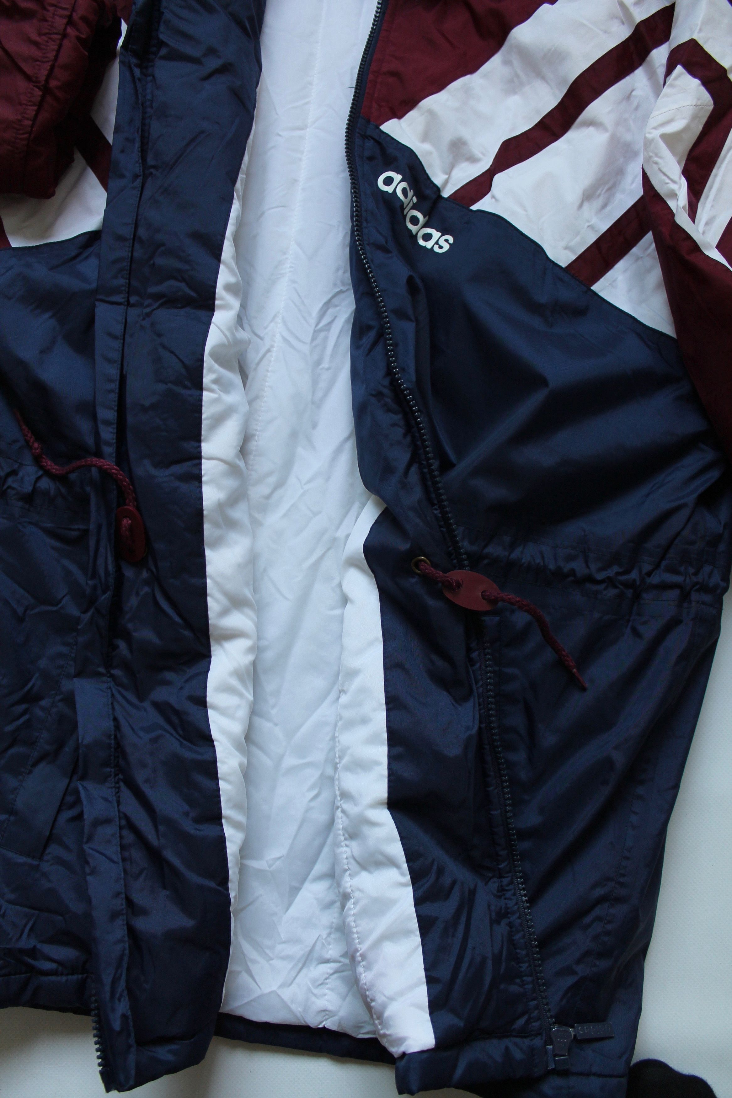 Adidas ADIDAS ORIGINALS Vintage Parka Coat Jacket Blue Size US S / EU 44-46 / 1 - 13 Thumbnail
