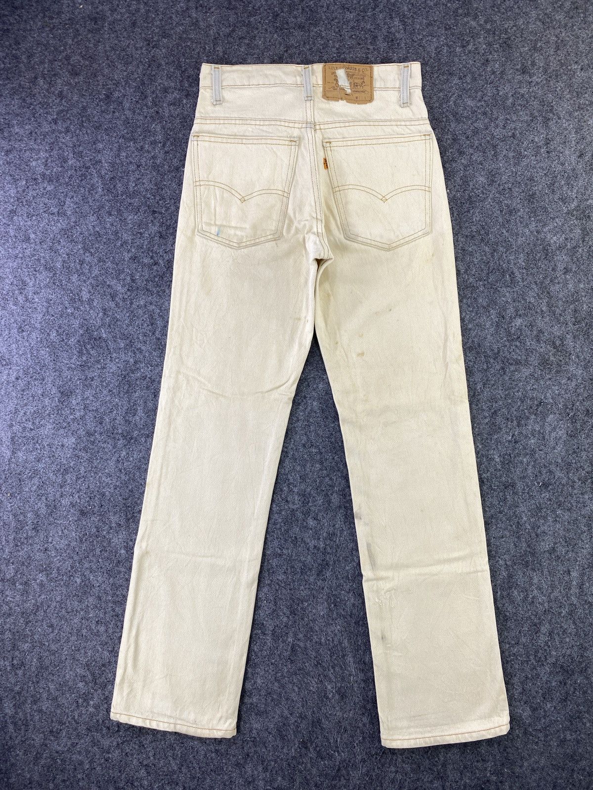 Levi's 80s Vintage Levis 519 Jeans Orange Tab 28x30 - J769 Size US 28 / EU 44 - 2 Thumbnail