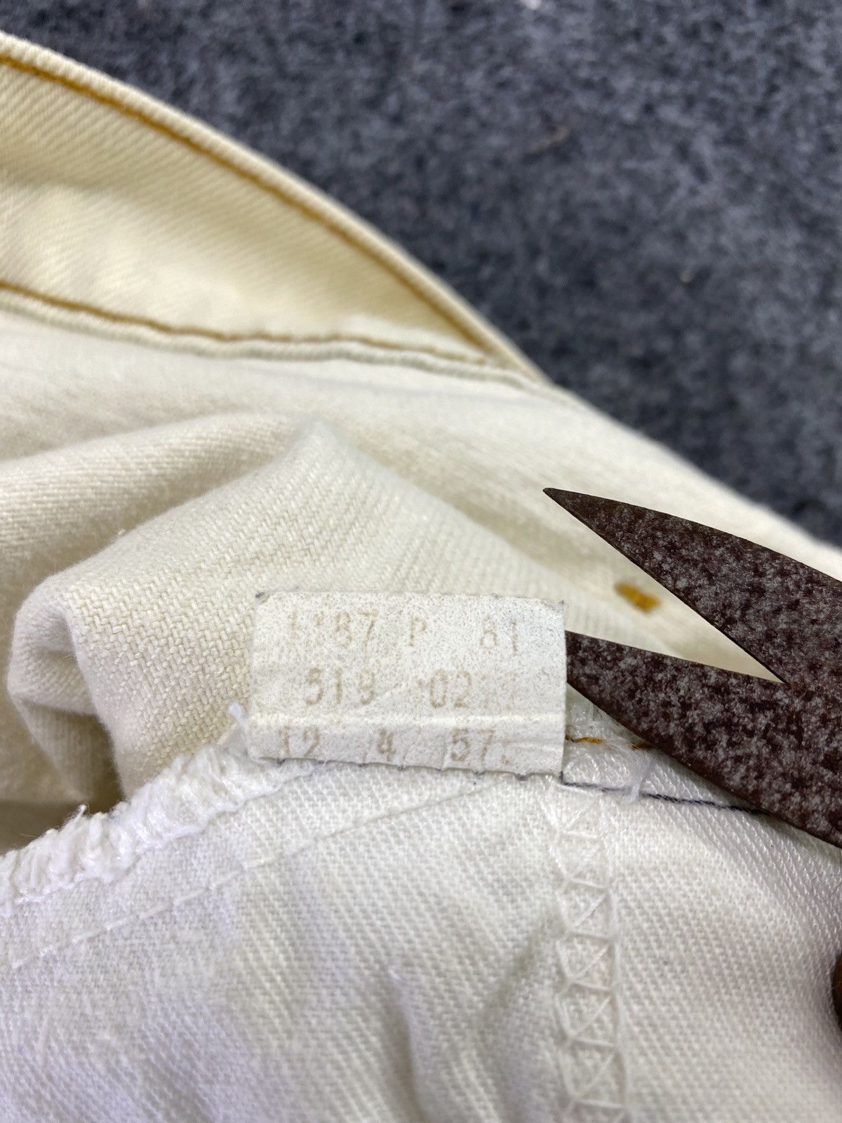 Levi's 80s Vintage Levis 519 Jeans Orange Tab 28x30 - J769 Size US 28 / EU 44 - 6 Thumbnail