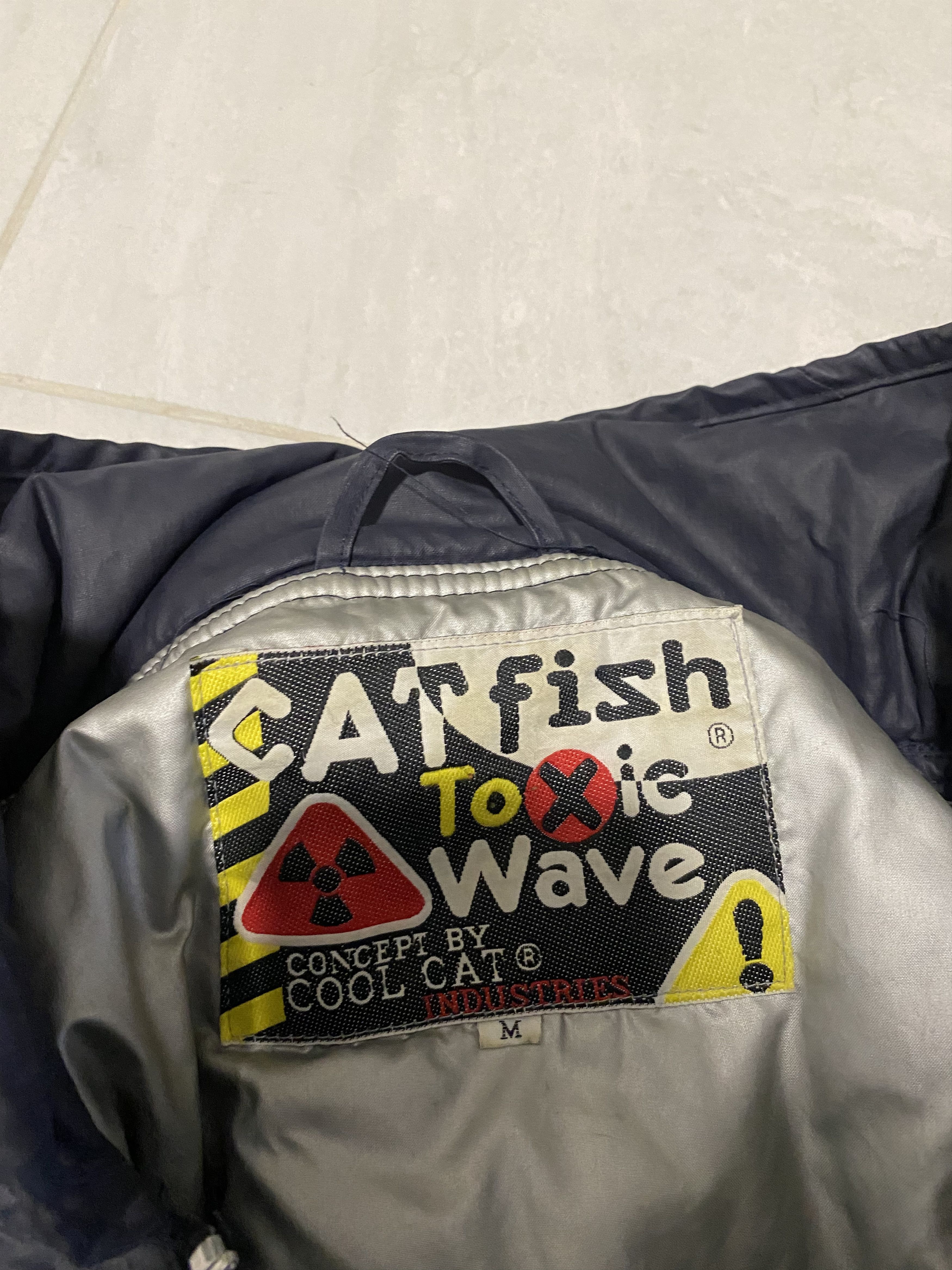 Vintage Vintage 90s Toxic Apocalyptic Cyber punk chrome jacket Size US M / EU 48-50 / 2 - 5 Thumbnail