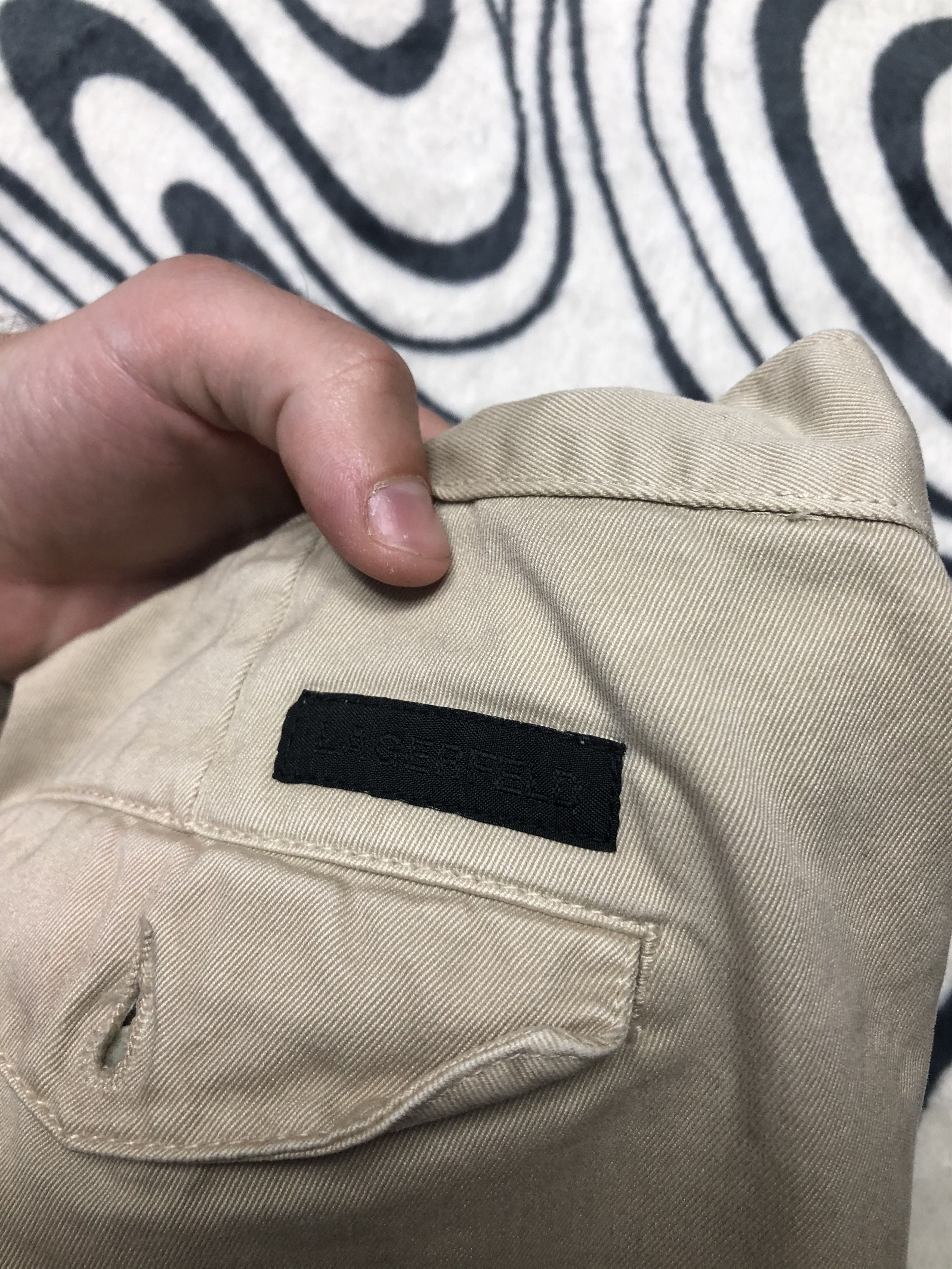 Karl Lagerfeld Karl Lagerfeld Vintage Mens Chino Pants Y2K Size US 34 / EU 50 - 4 Thumbnail