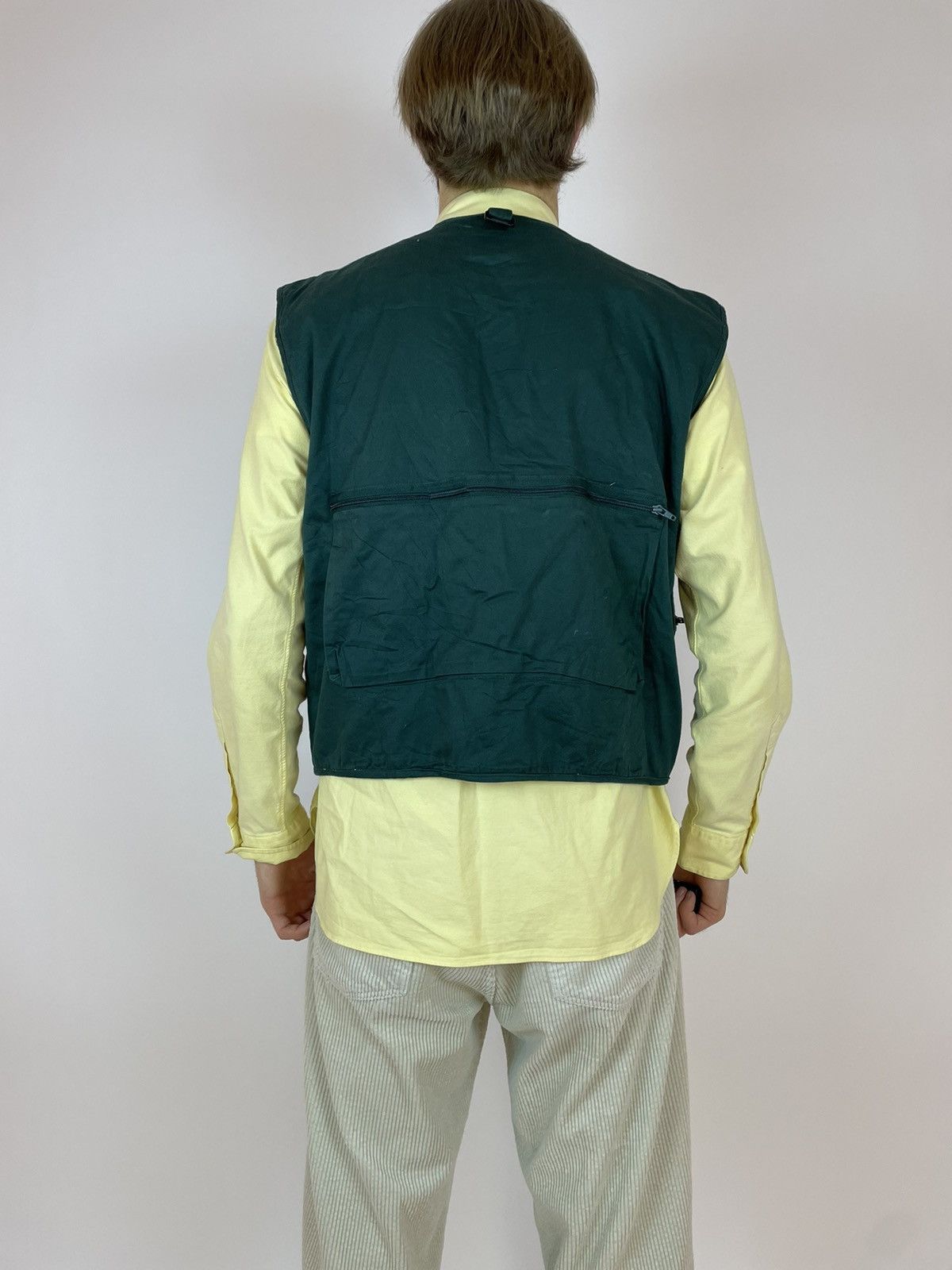 Vintage RIO BRAVO Vintage Cropped Vest Multi-pocket Mens size XL Size US XL / EU 56 / 4 - 10 Thumbnail