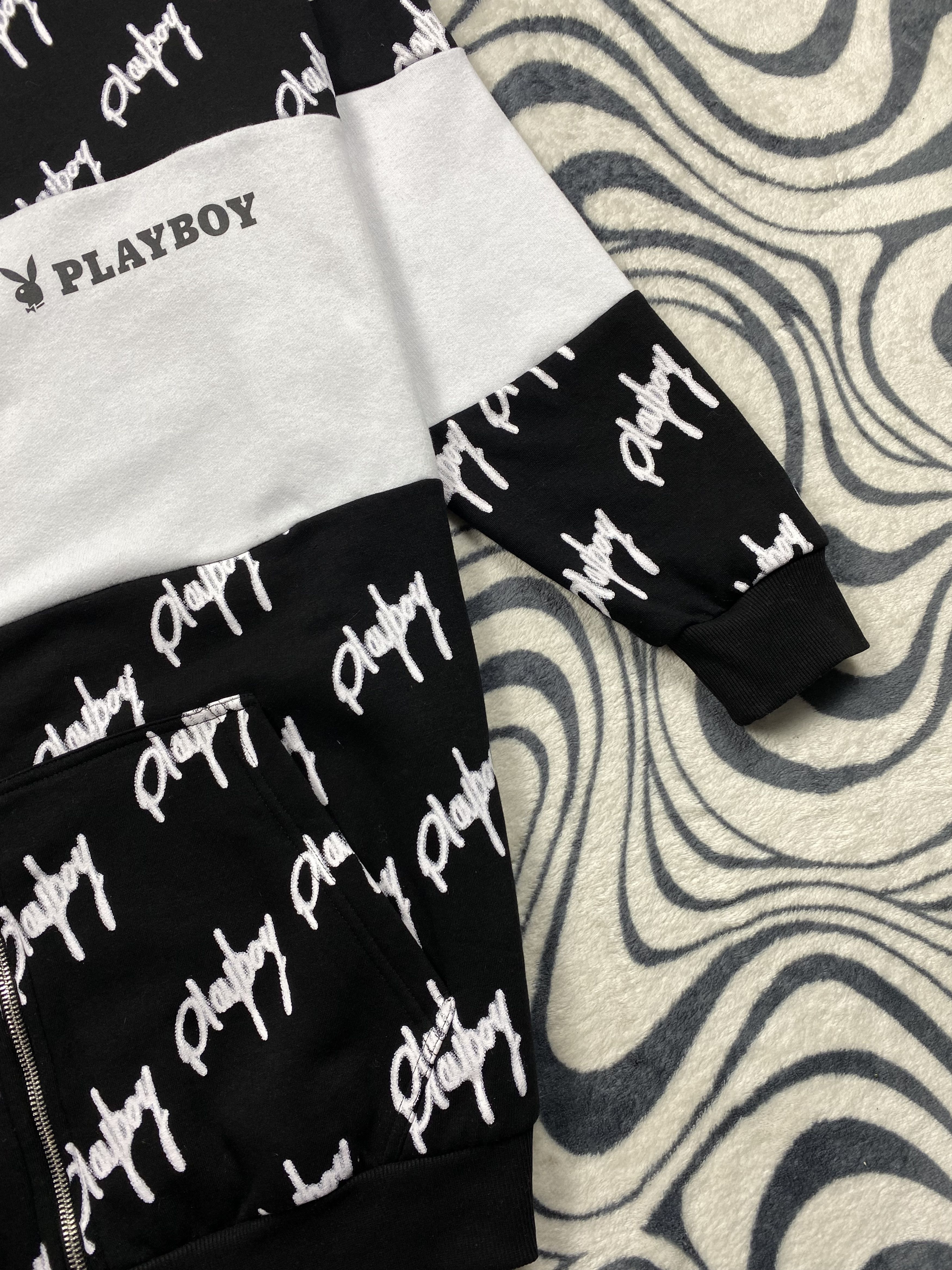 Playboy Playboy x Missguided Oversized Zip Sweatshirt Hoodie Size US L / EU 52-54 / 3 - 4 Thumbnail