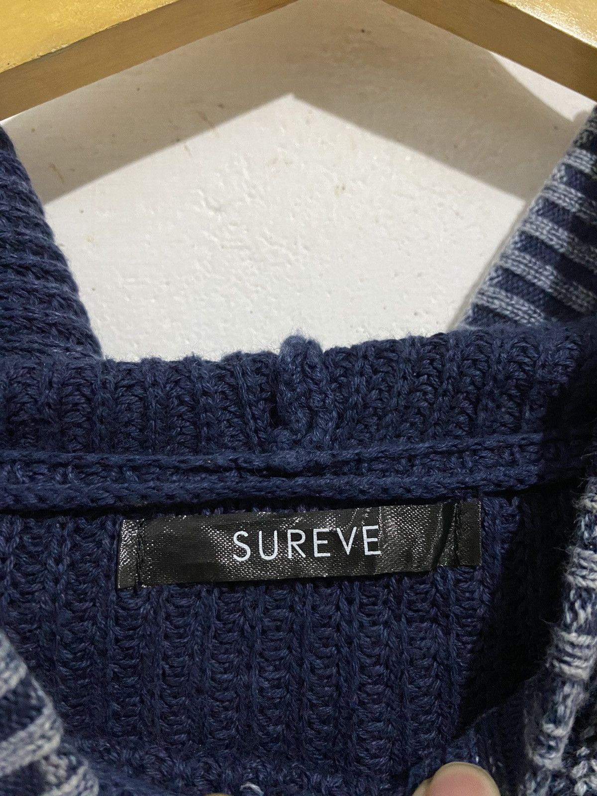 Beauty Beast 🖤BLACKDAY🖤Sureve-Japanese Hoodie Knitted Indigo Size US L / EU 52-54 / 3 - 4 Thumbnail