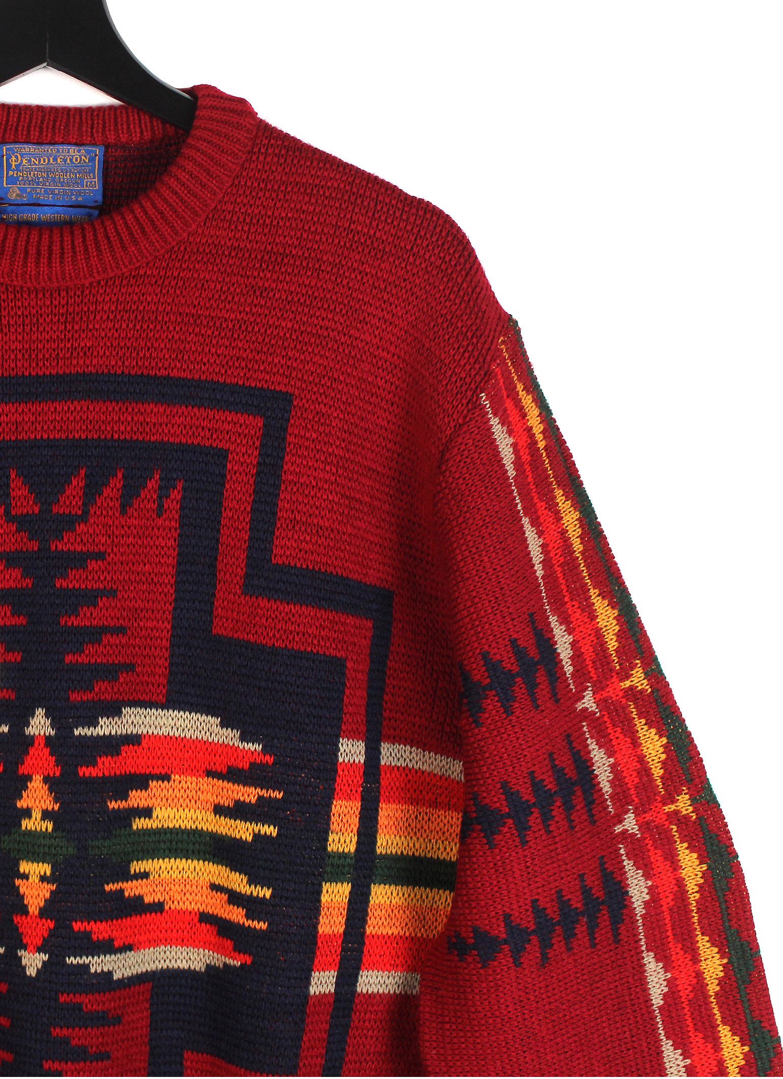 Pendleton 80s vintage Pendleton wool sweater native aztec USA Size XL / US 12-14 / IT 48-50 - 3 Thumbnail