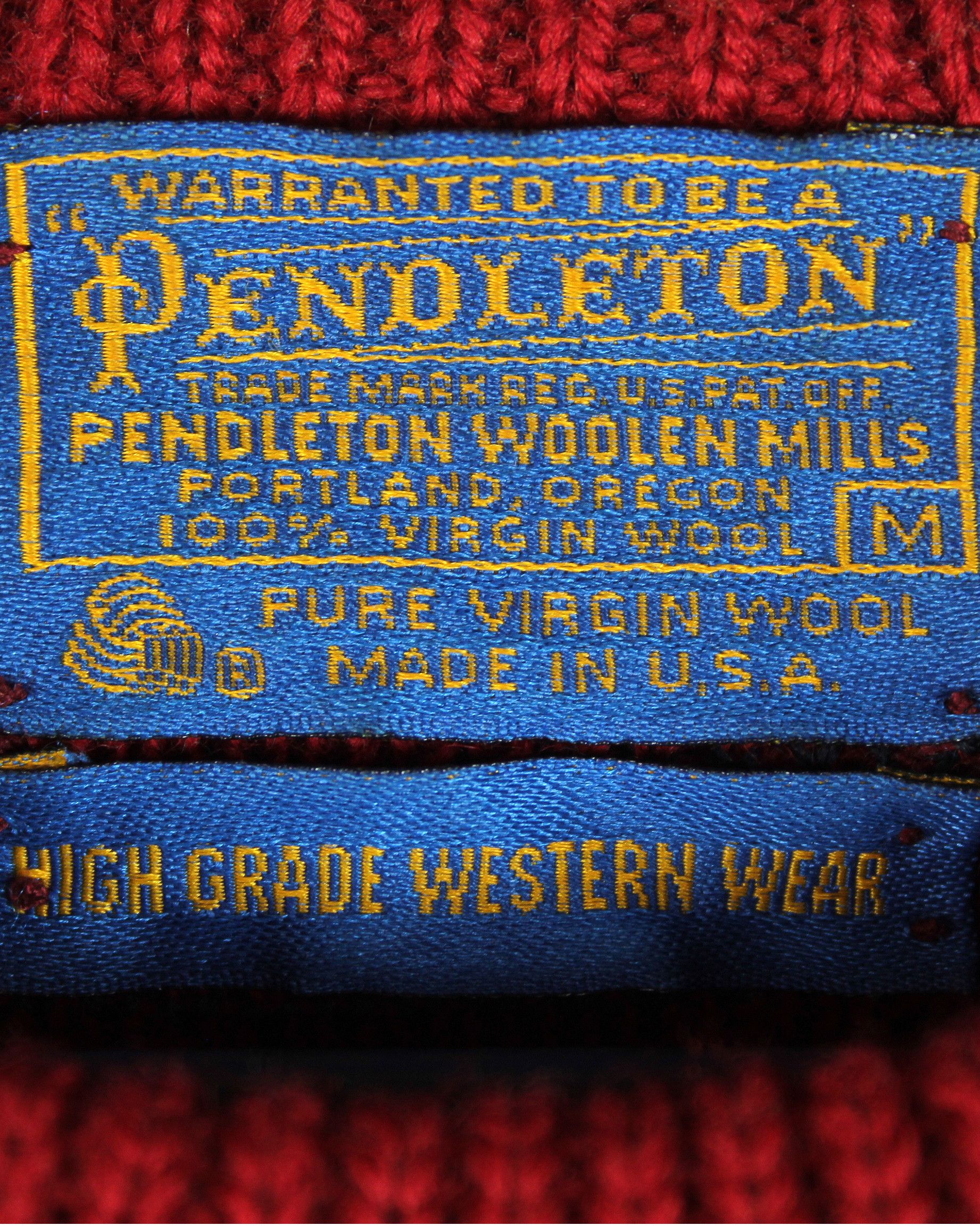 Pendleton 80s vintage Pendleton wool sweater native aztec USA Size XL / US 12-14 / IT 48-50 - 7 Thumbnail