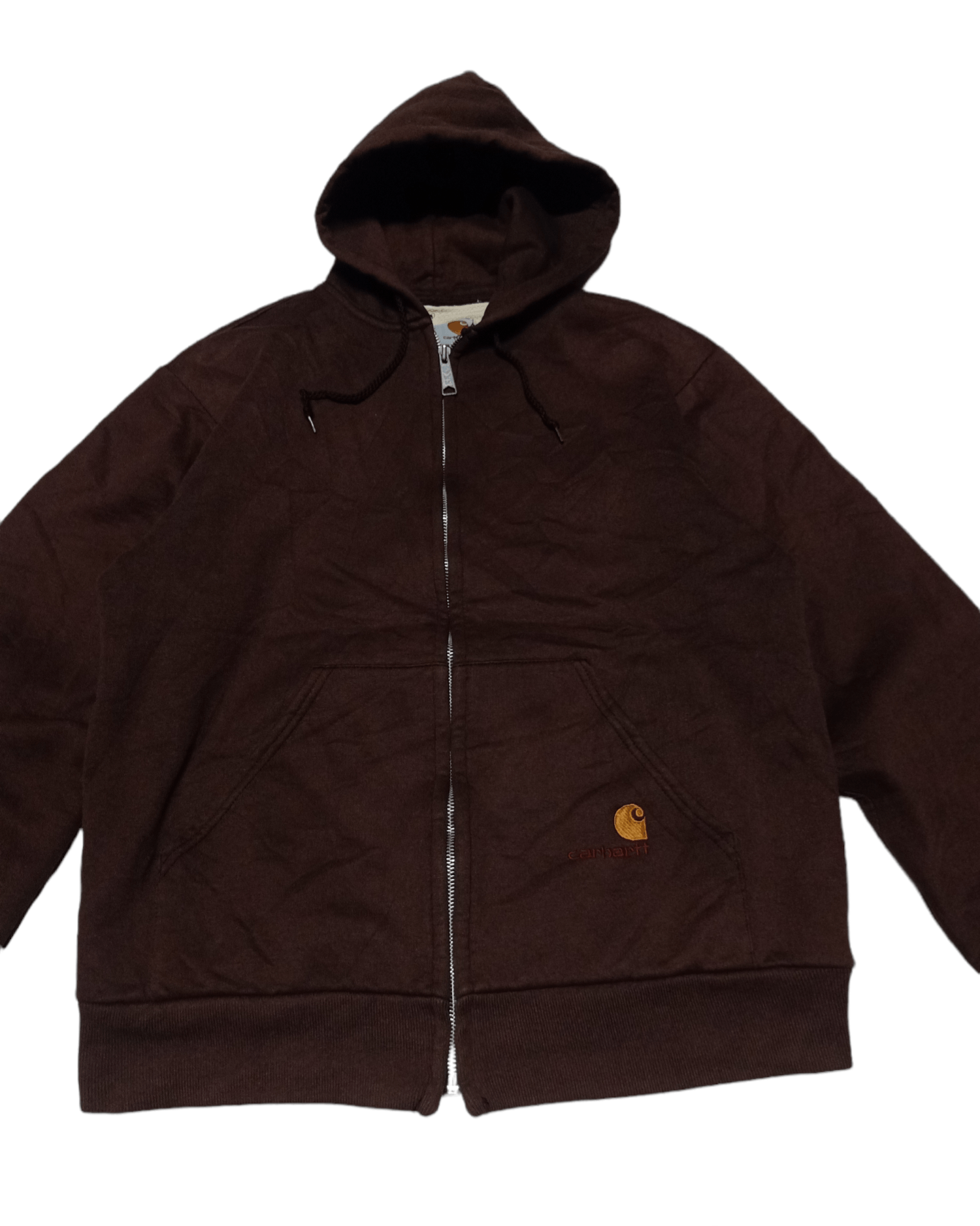 Carhartt Vintage Carhartt Made In Usa Hoodie Brown Size L Size US L / EU 52-54 / 3 - 5 Thumbnail