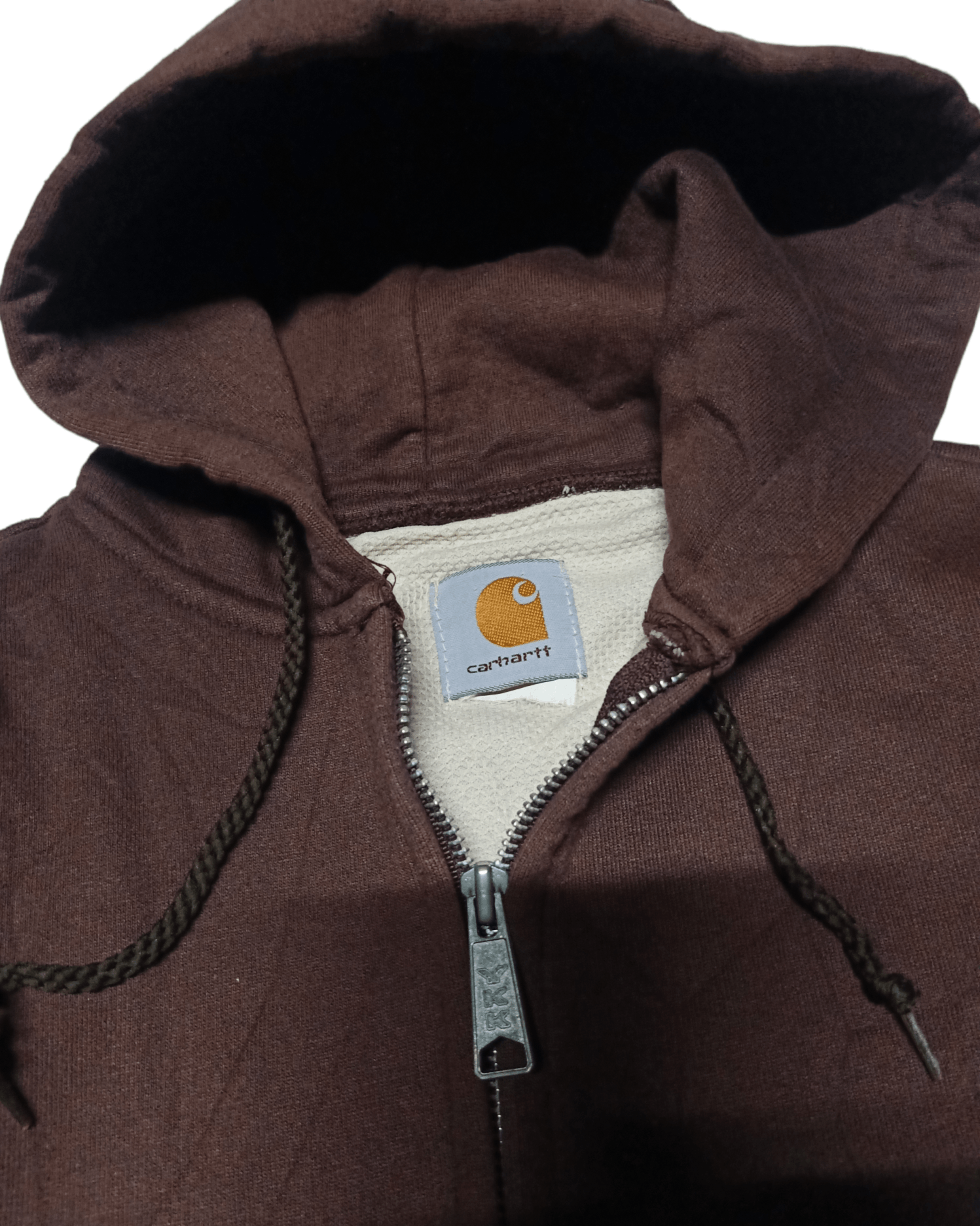 Carhartt Vintage Carhartt Made In Usa Hoodie Brown Size L Size US L / EU 52-54 / 3 - 3 Thumbnail
