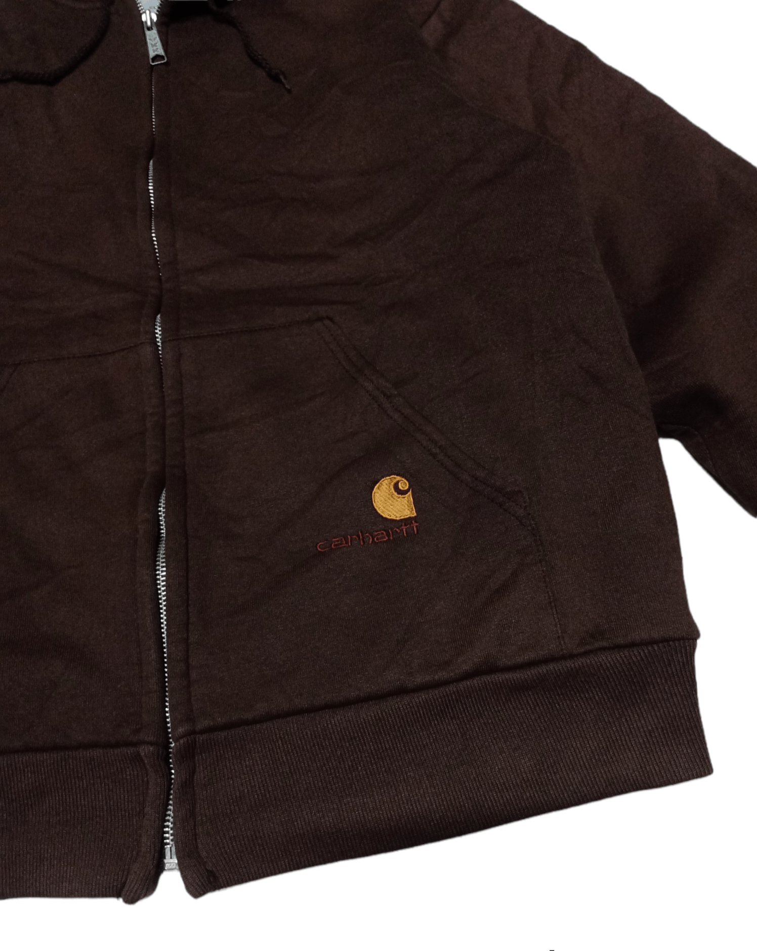 Carhartt Vintage Carhartt Made In Usa Hoodie Brown Size L Size US L / EU 52-54 / 3 - 6 Thumbnail