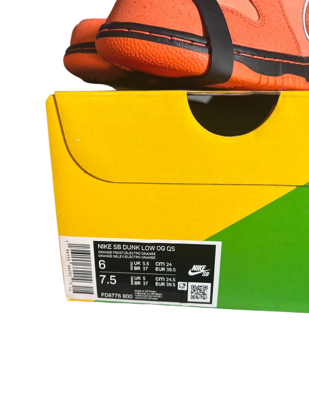 Nike × Vintage Nike SB Concepts Lobster Dunks Low Sneaker Shoes Deadstock Size US 6 / EU 39 - 4 Thumbnail