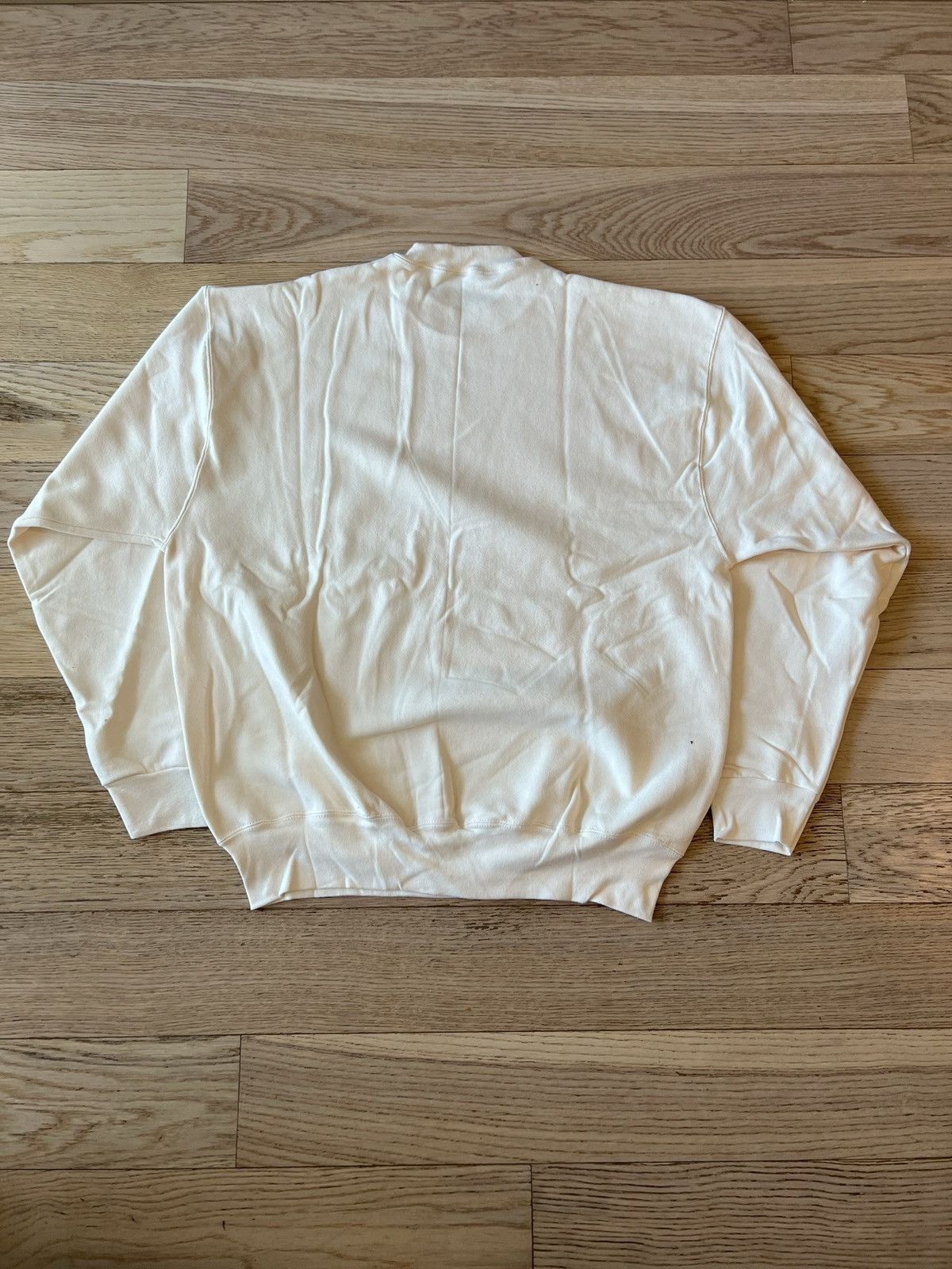 Fruit Of The Loom × Vintage Vintage 90s Fruit Of The Loom Blank Crew Sweatshirt NOS 🇺🇸 Size US XL / EU 56 / 4 - 5 Thumbnail