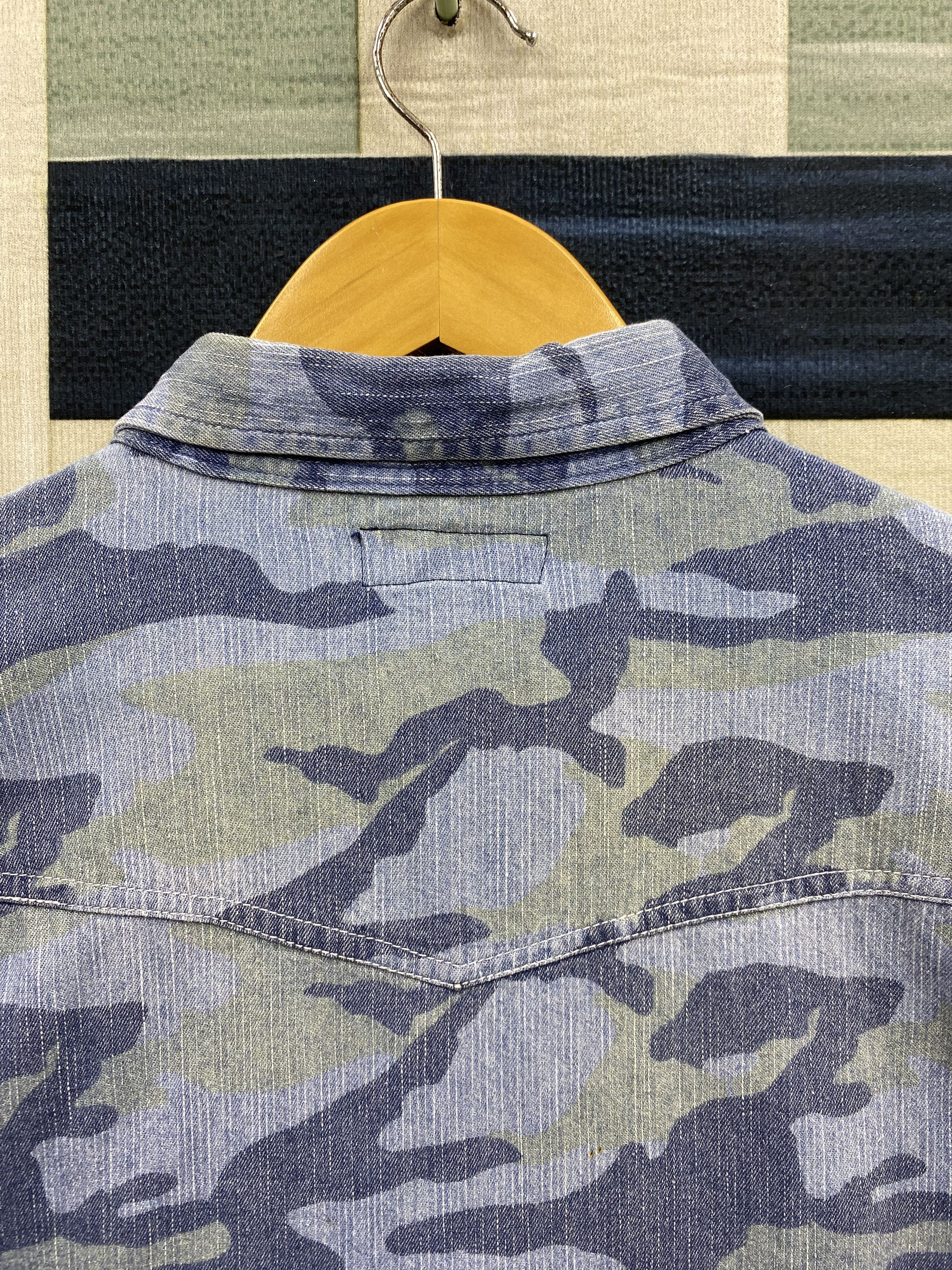 In The Attic × Japanese Brand In The Attic Homme 3 Quarter Oversize Camo Flannel Size US XL / EU 56 / 4 - 10 Thumbnail