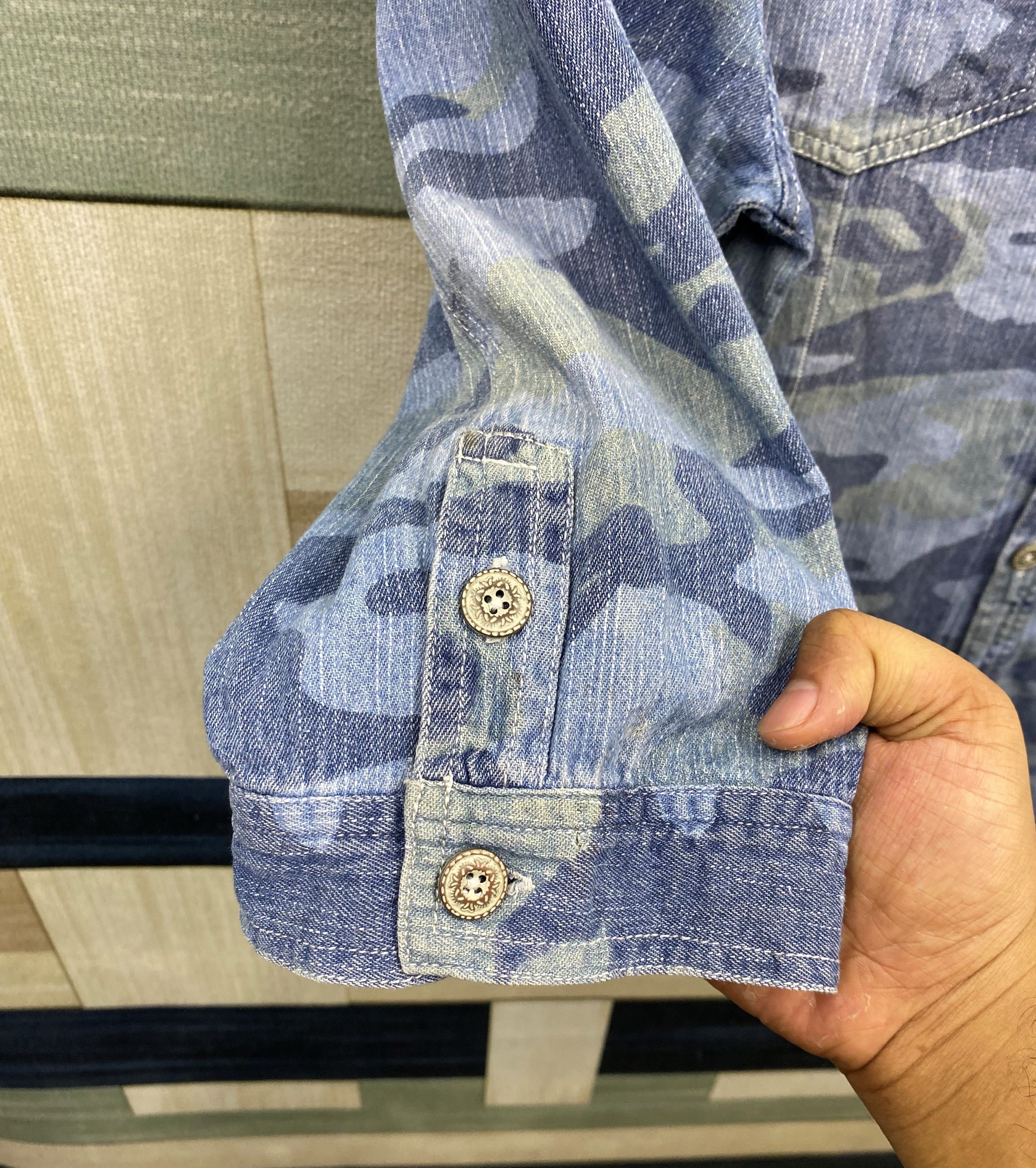 In The Attic × Japanese Brand In The Attic Homme 3 Quarter Oversize Camo Flannel Size US XL / EU 56 / 4 - 6 Thumbnail