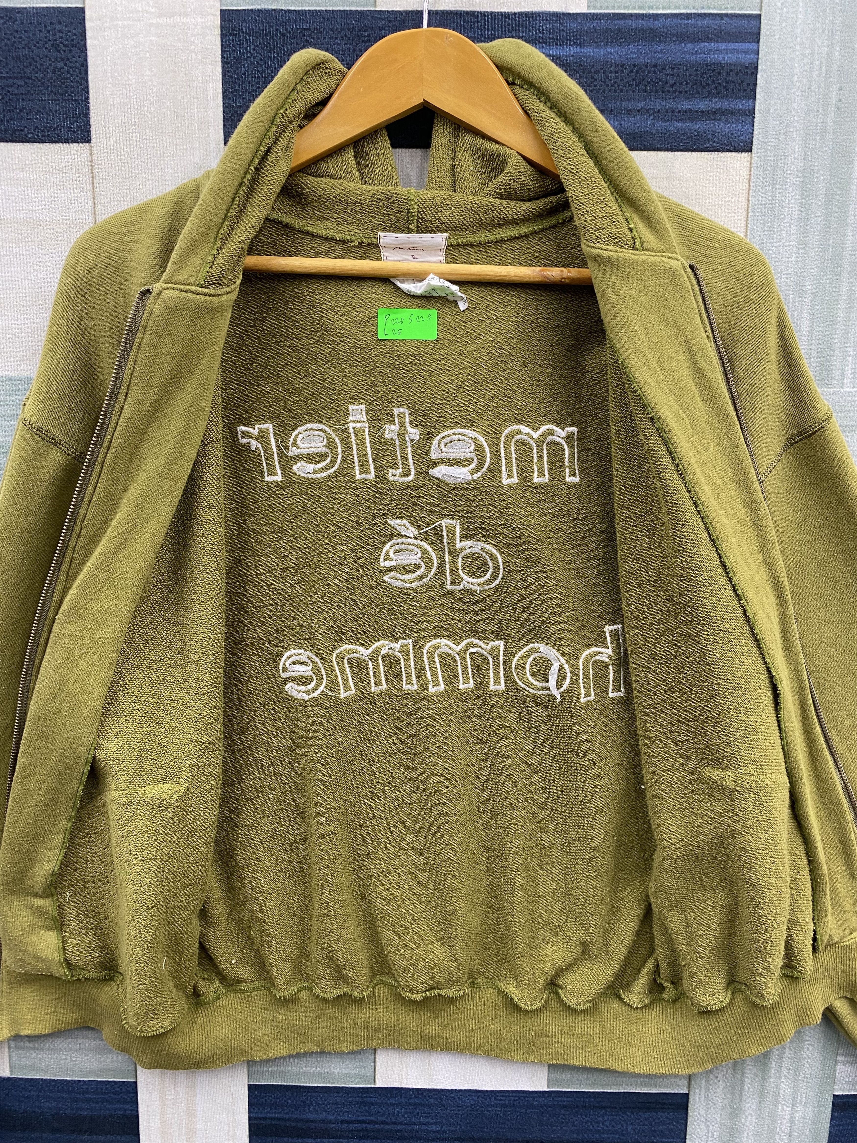 Japanese Brand Vintage Metier De Homme Embroidery Big Logo Hoodie Size US M / EU 48-50 / 2 - 10 Thumbnail